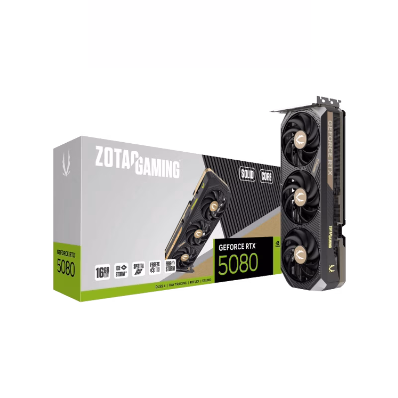 ZOTAC GAMING GeForce RTX 5080 SOLID CORE | Tax Included