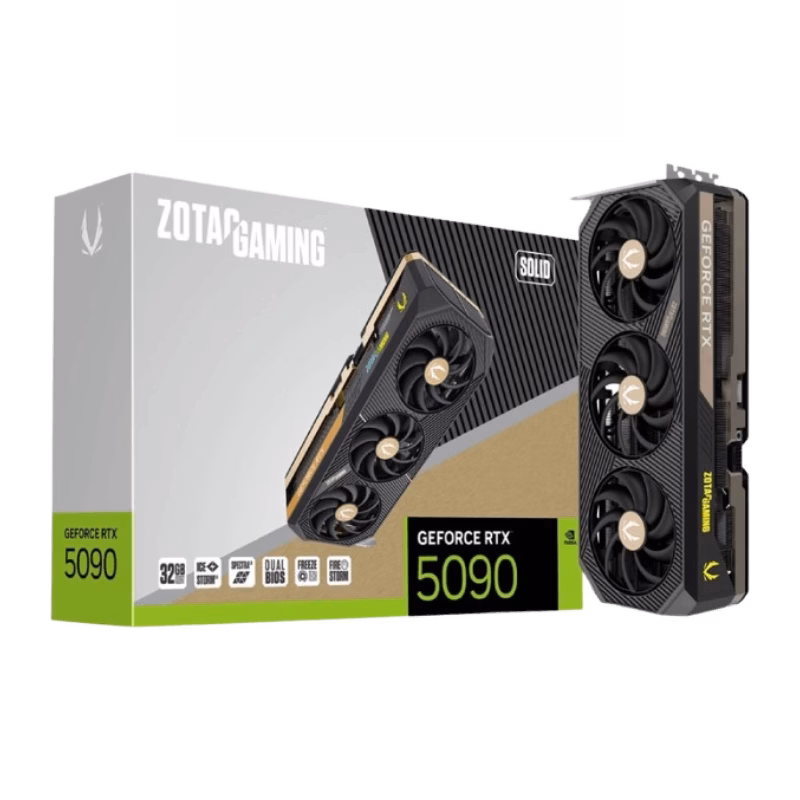 ZOTAC GAMING GeForce RTX 5090 SOLID Graphics Card | Tax Free