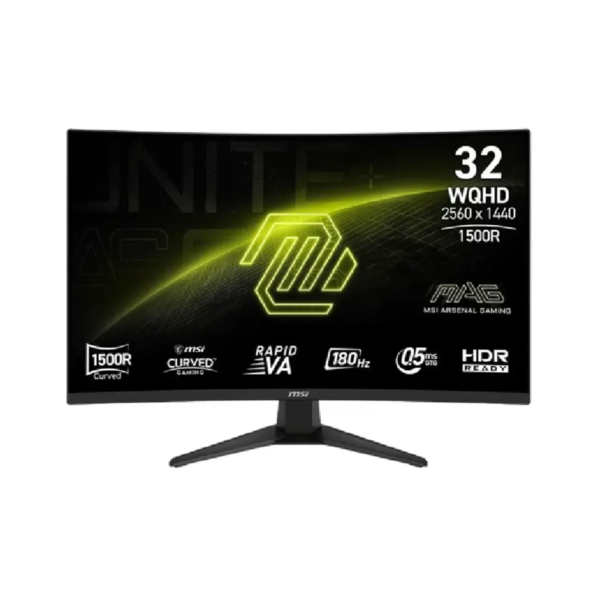MSI MAG 321CQF E18 32″ WQHD Curved 180Hz 0.5ms Gaming Monitor