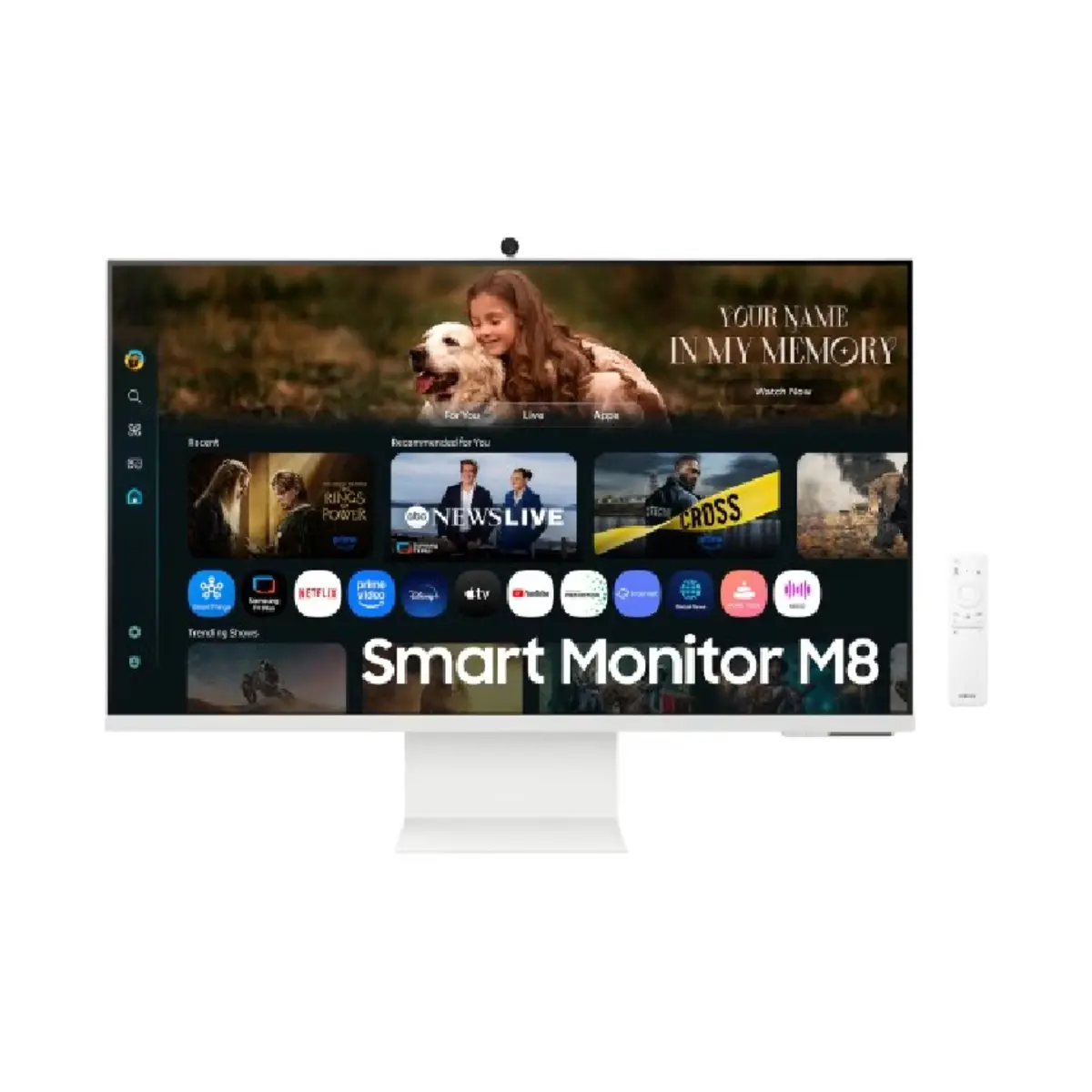 Samsung 32″ Smart Monitor M8 M80F 4K Samsung Vision AI | LS32FM801UMXUE | 3 Years Warranty