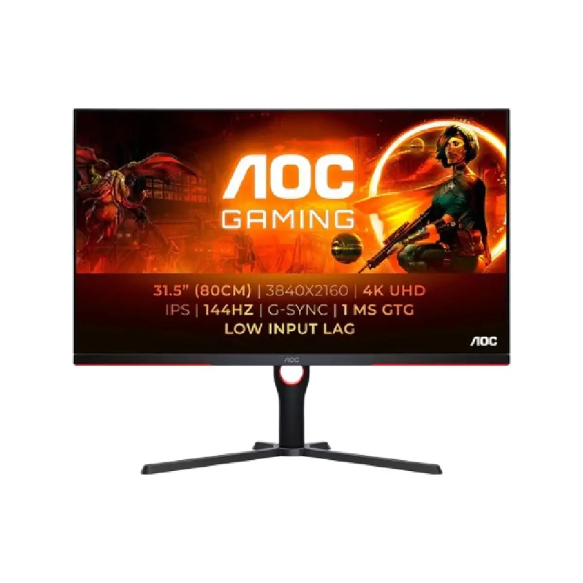 AOC U32G3X 32″ 4K 1ms 144Hz Gaming Monitor
