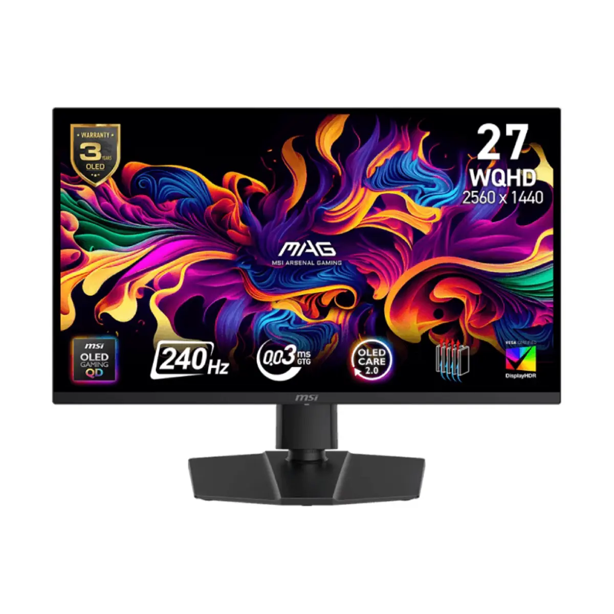 MSI MAG 273QP QD-OLED X24 27″ 240Hz 2K Gaming Monitor