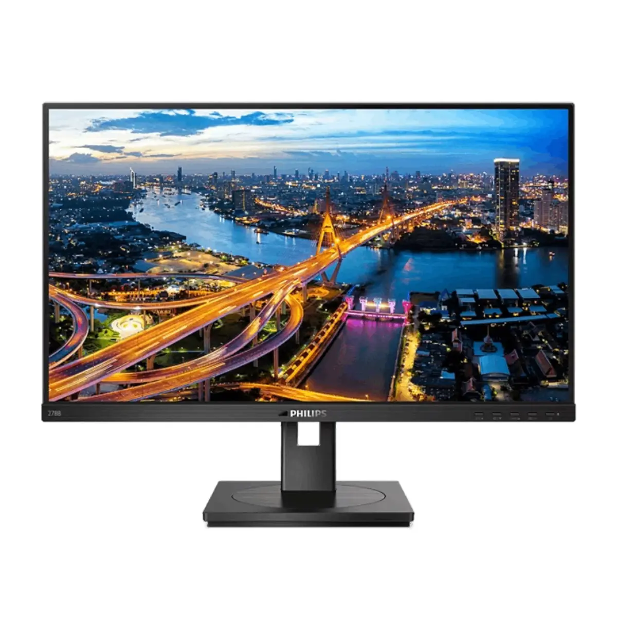 Philips 27″ 4K UHD IPS Monitor with Adjustable Stand | 278B1