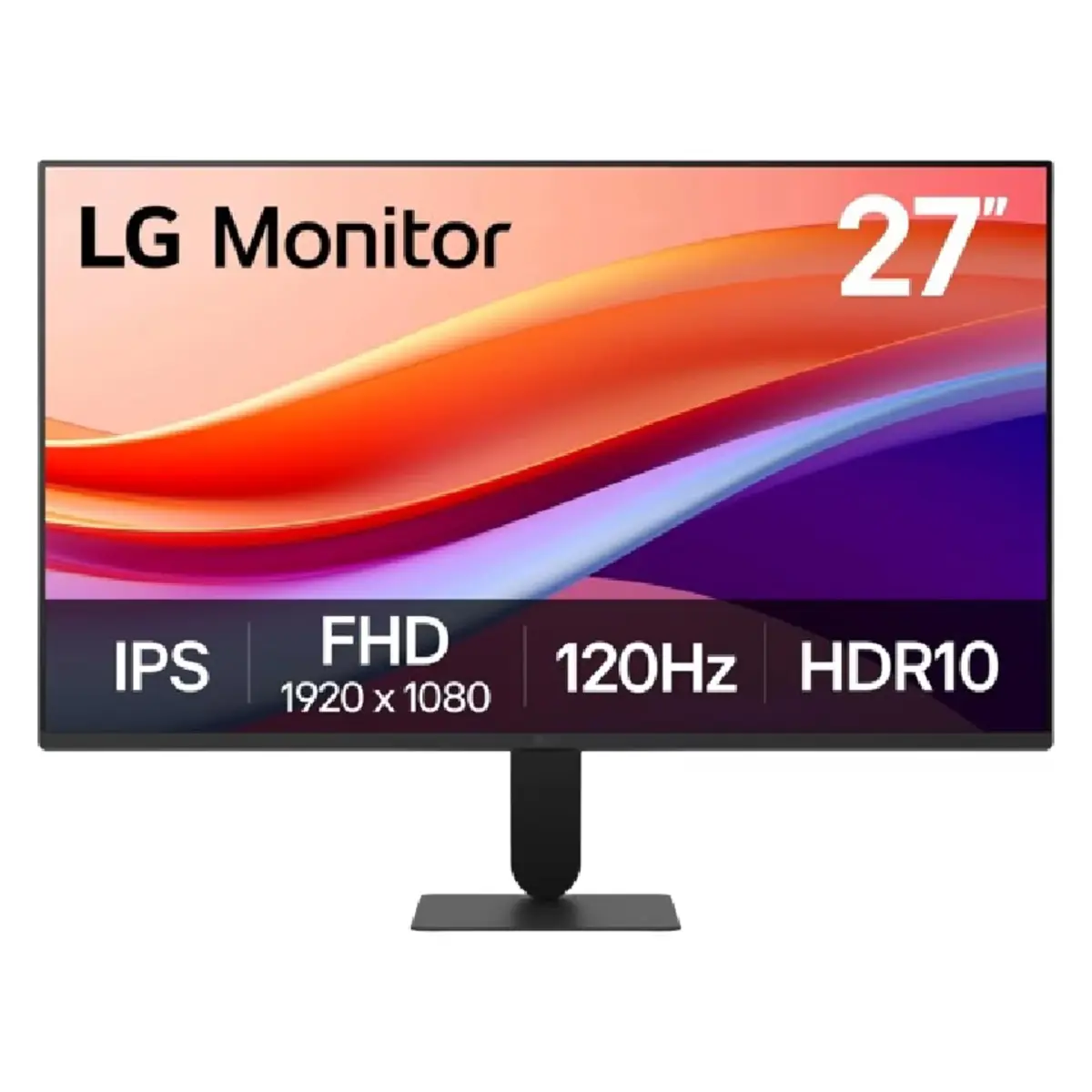 LG 27U411A-B 27″ FHD IPS 120Hz HDR10 Monitor – Slim Stand | 27U411A-B