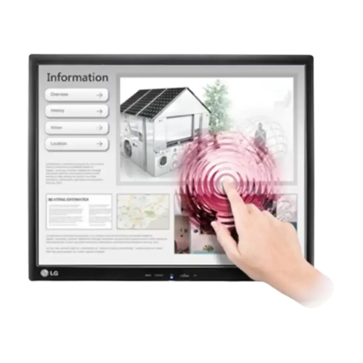 LG Touch Screen Monitor 17″ FHD | 17MB15T