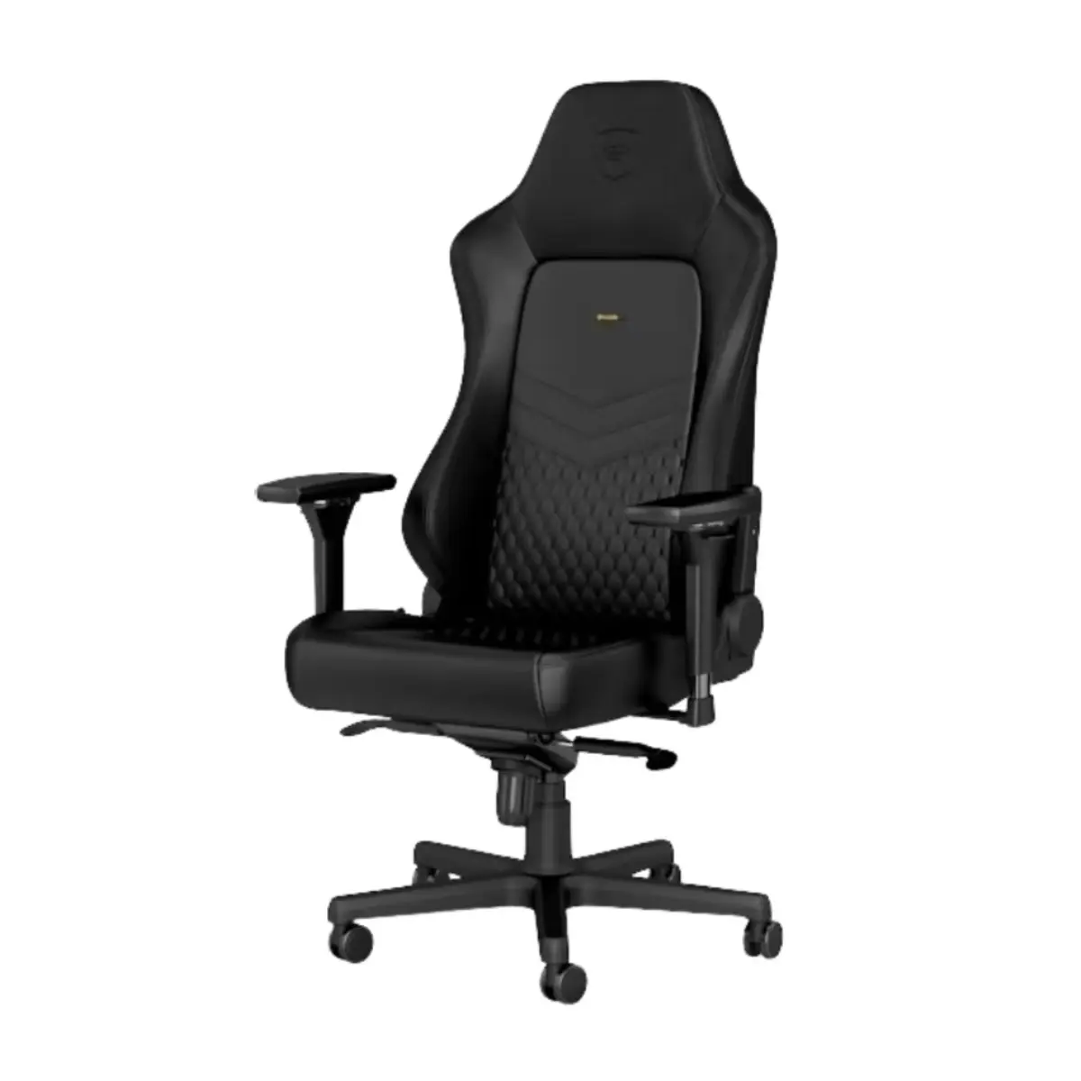Noblechairs HERO Gaming Chair Real Leather – Black | NBL-HRO-RL-BLA | Tax Free