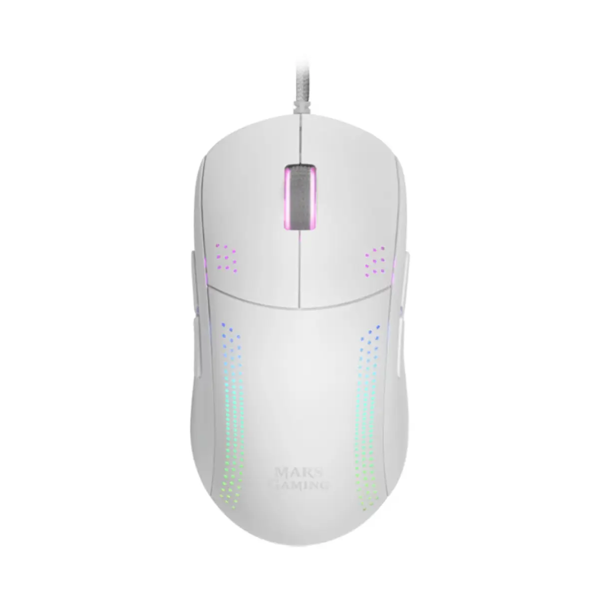 Mars Gaming MMPROW Professional Gaming Mouse | White | Tax Free
