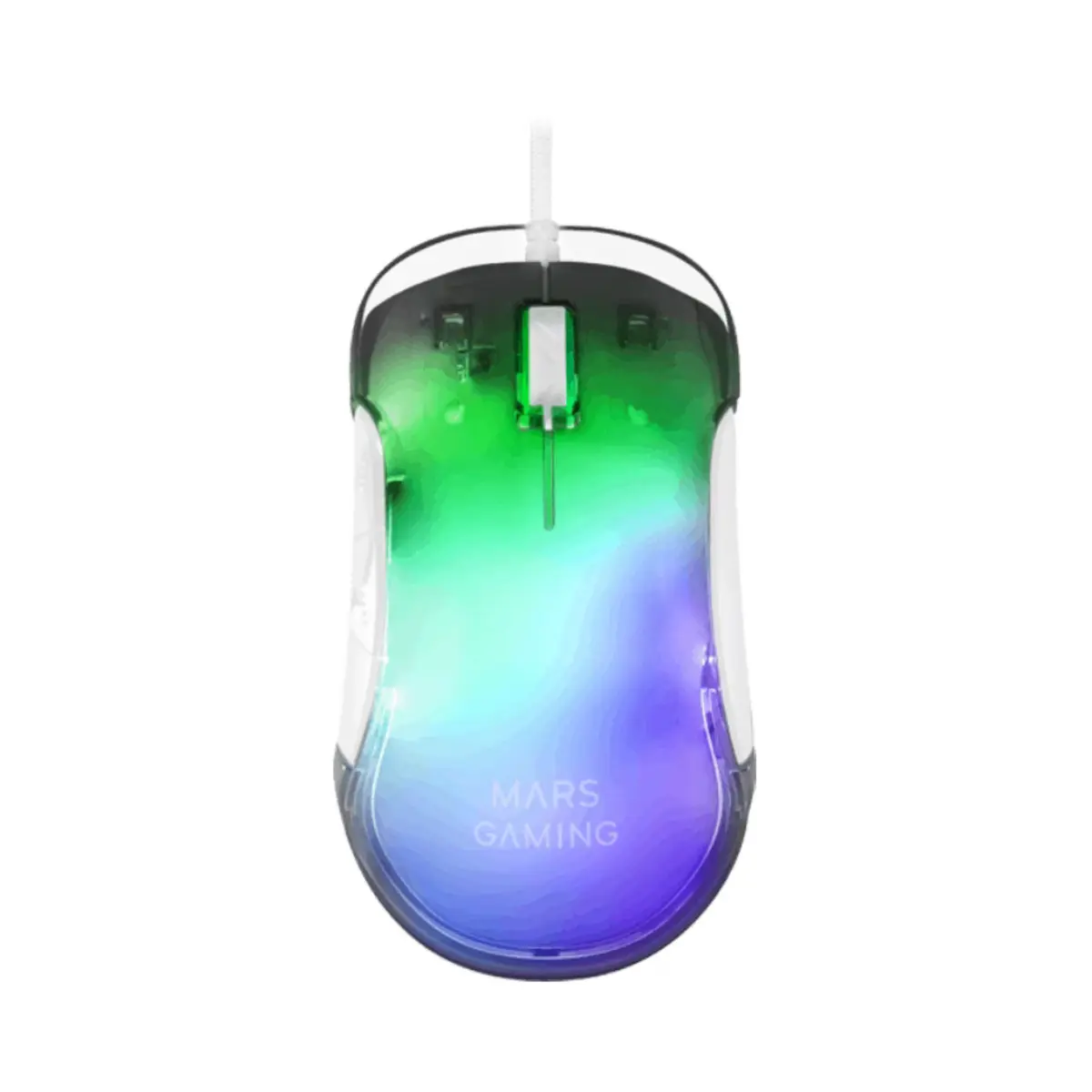 Mars Gaming MMGLOWW Gaming Mouse | White | Tax Free