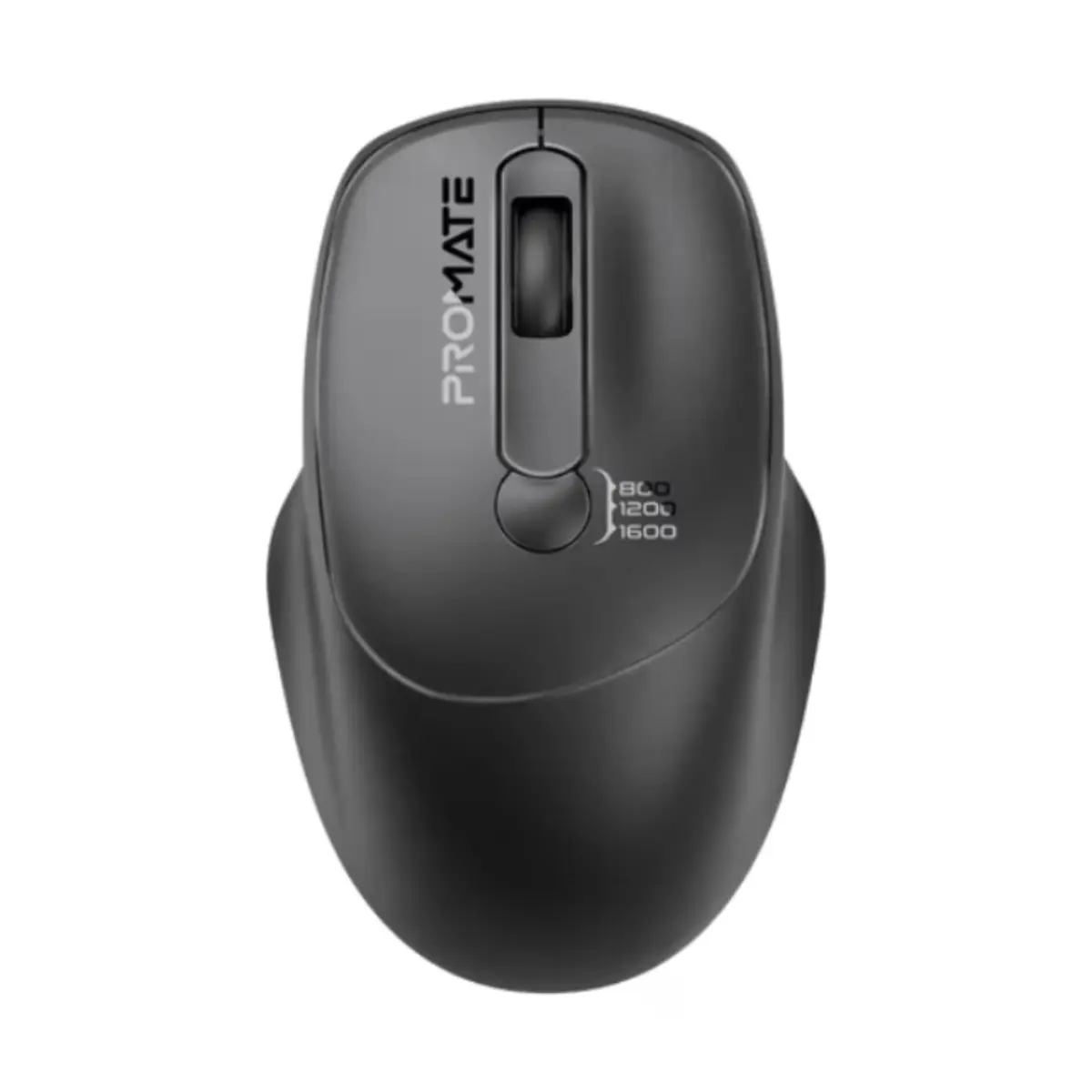 Promate UniGlide EZGrip Ergonomic Wireless Mouse
