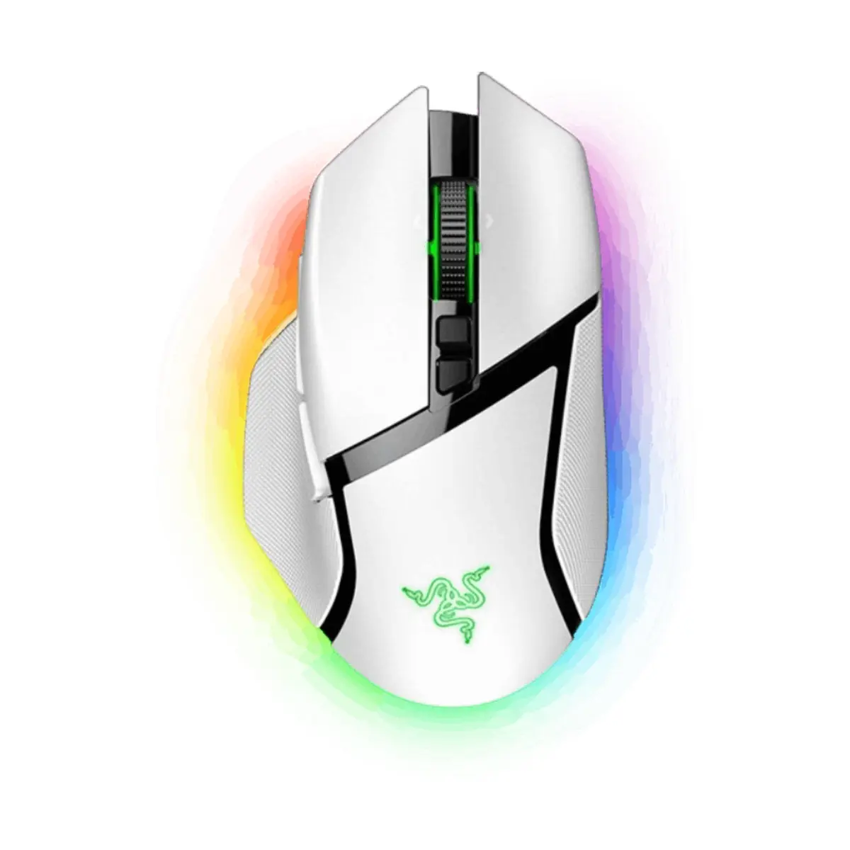 Razer Basilisk V3 Pro Wireless Gaming Mouse – White | RZ01-04620200-R3G1 | 2 Years Warranty