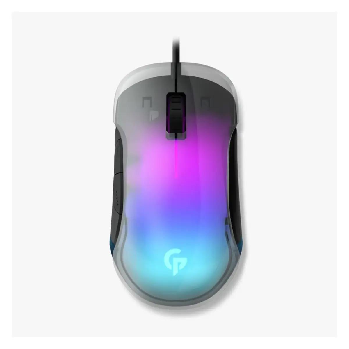 Porodo Gaming 8D Crystal Mouse PDX315