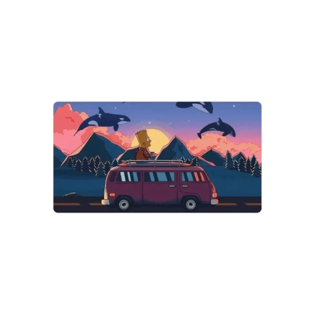 HydeNova Mousepad Simpsons | Tax Included