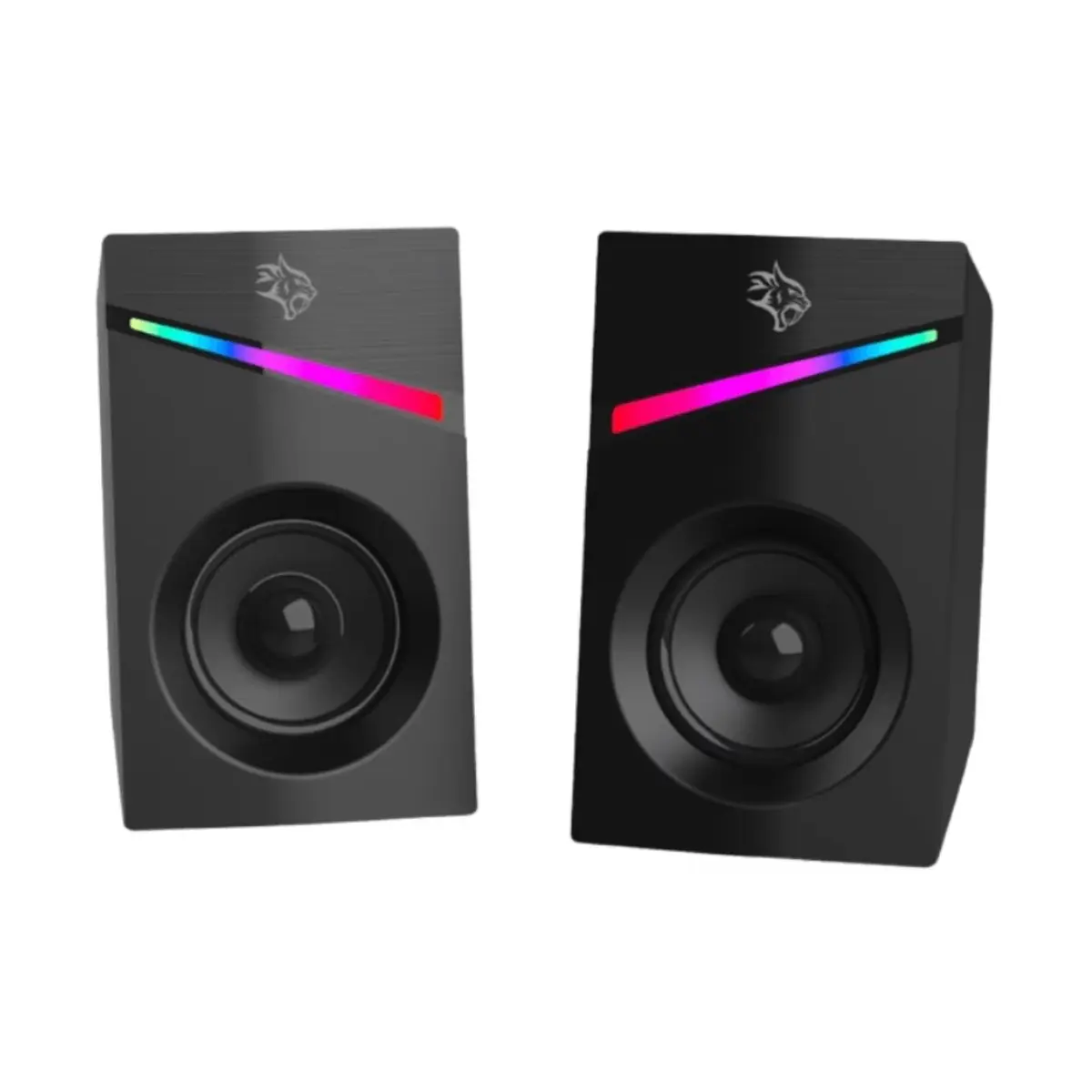 Porodo Gaming Stereo Speakers Volume Knob Control | PDX543-BK