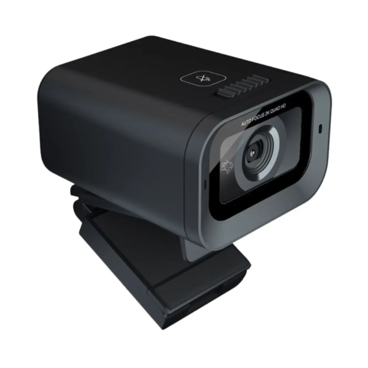 Porodo Gaming 2K 30fps Auto Focus Webcam with in-built Mic and Tripod | PDX535
