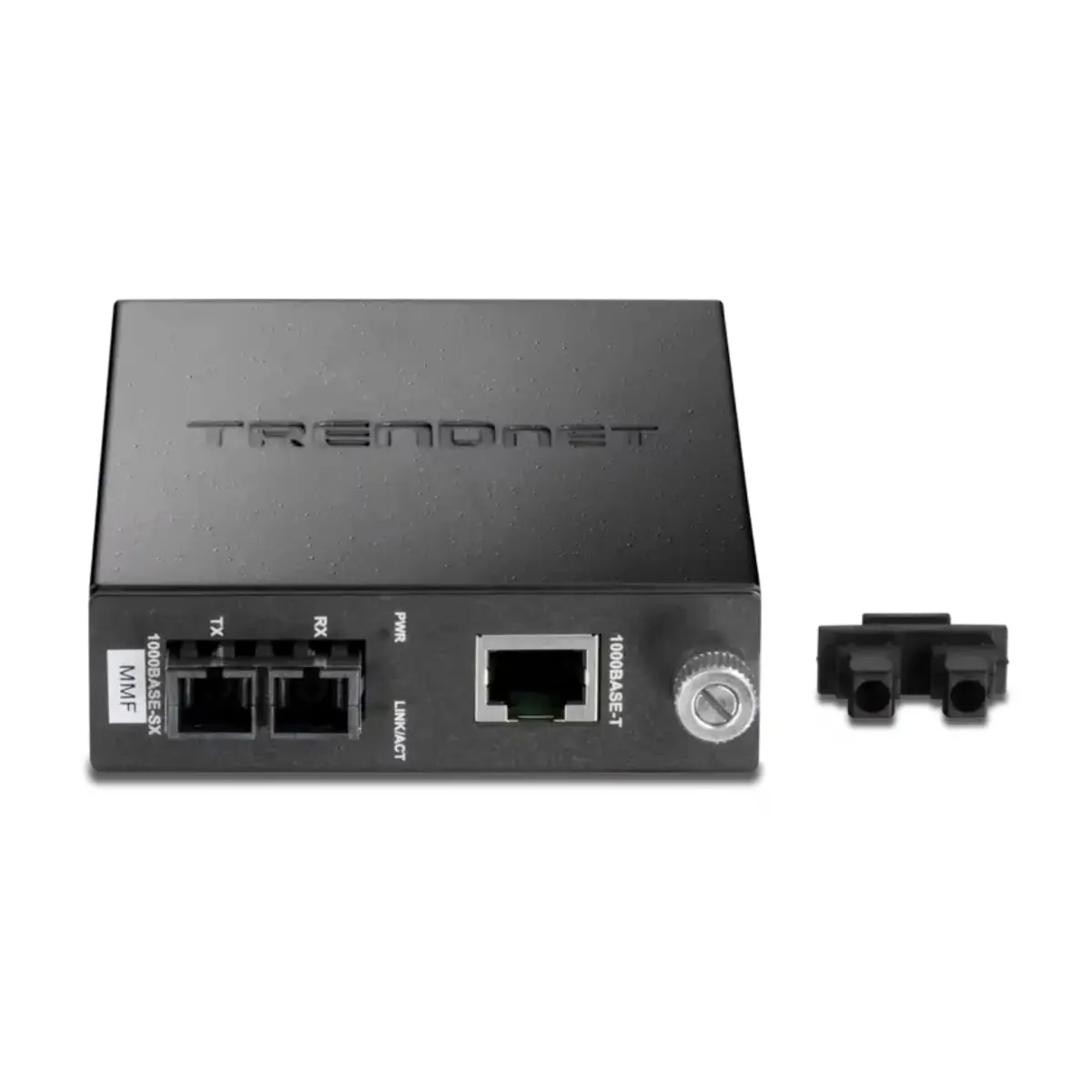 Trendnet Intelligent 1000Base-T to 1000Base-SX Multi-Mode SC Fiber Converter | TFC-1000MSC