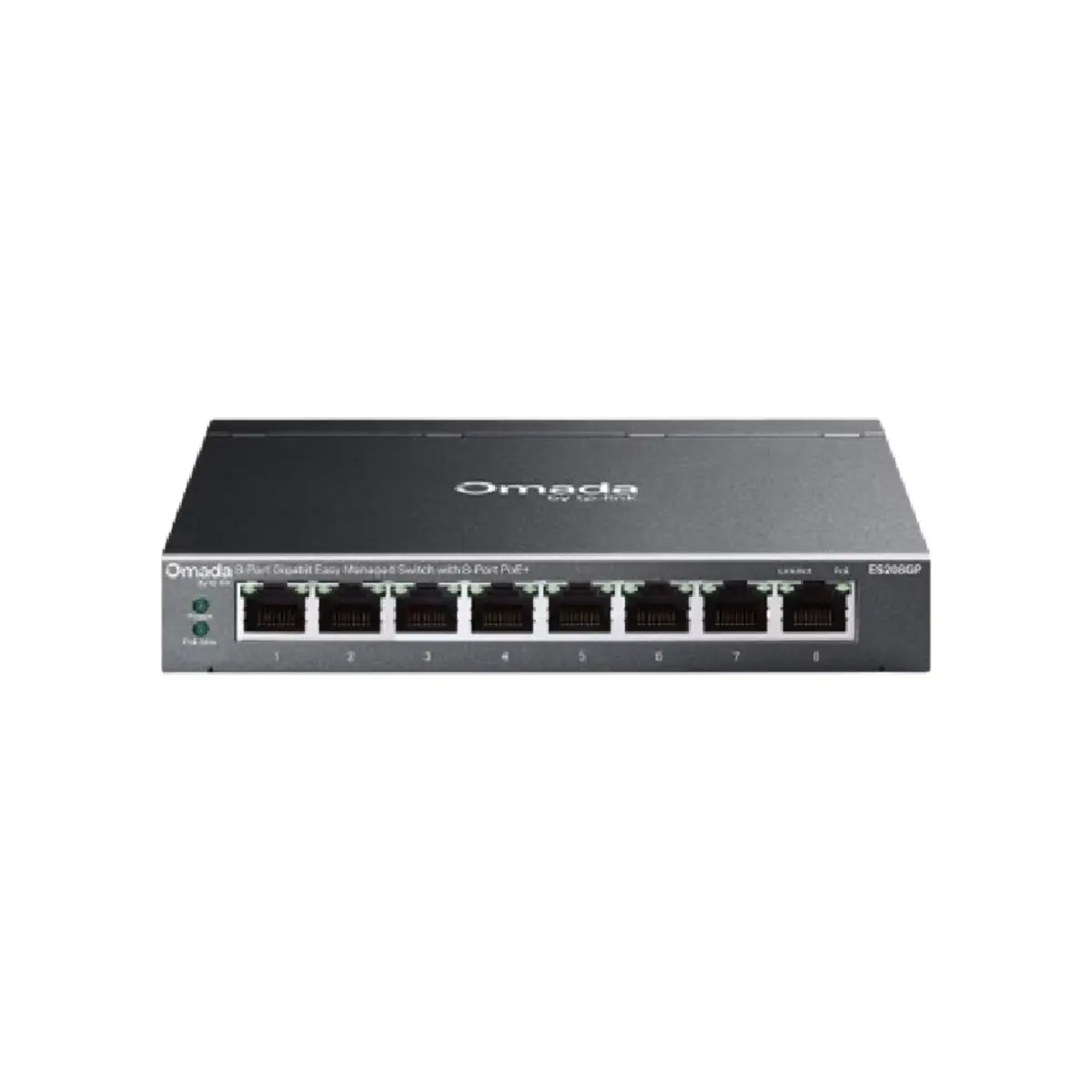 TP-Link Omada 8-Port Gigabit Easy Managed Switch with 8-Port PoE+ | ES208GP