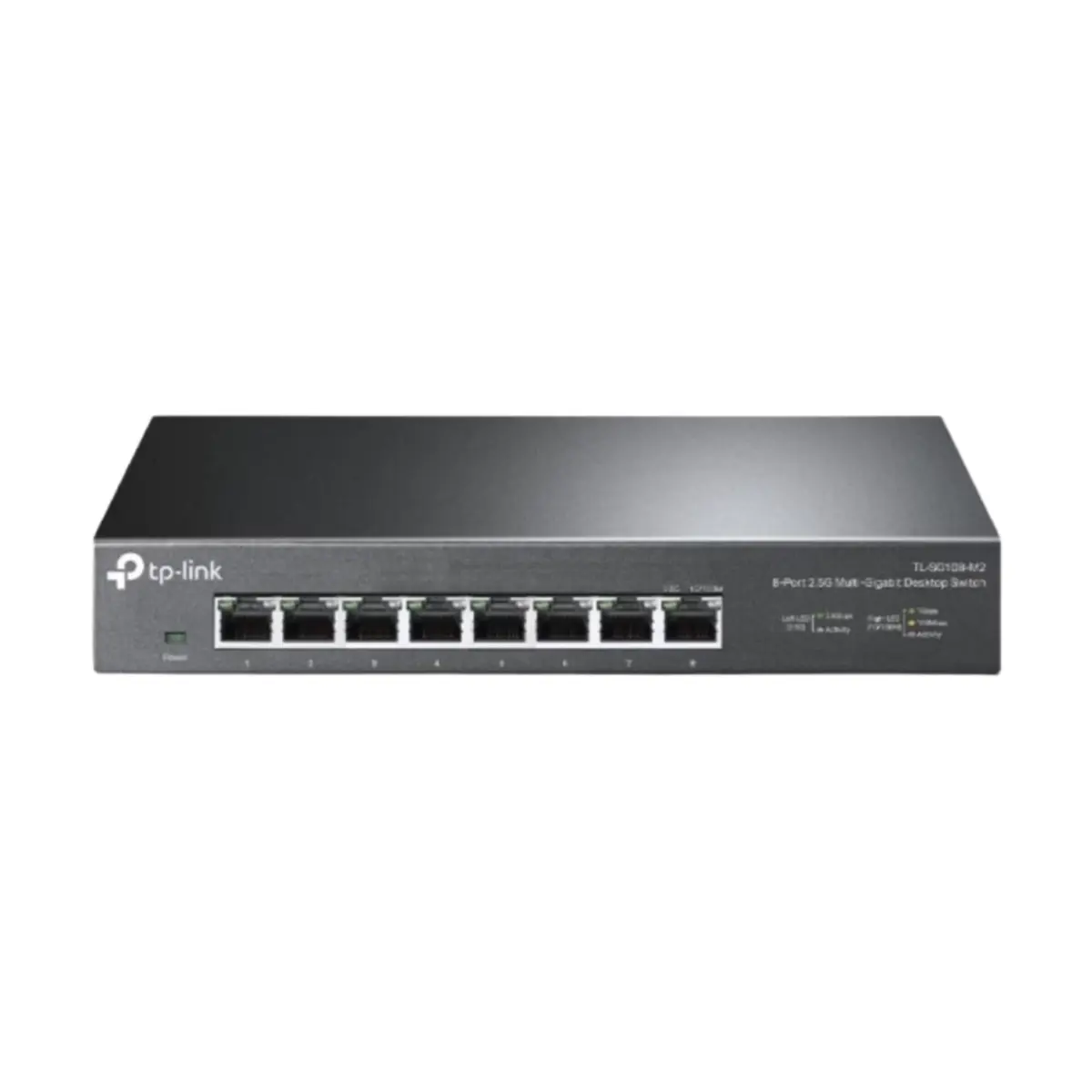 TP-Link Switch 8 Port 2.5G Multi-Gigabit Desktop Switch | TL-SG108-M2