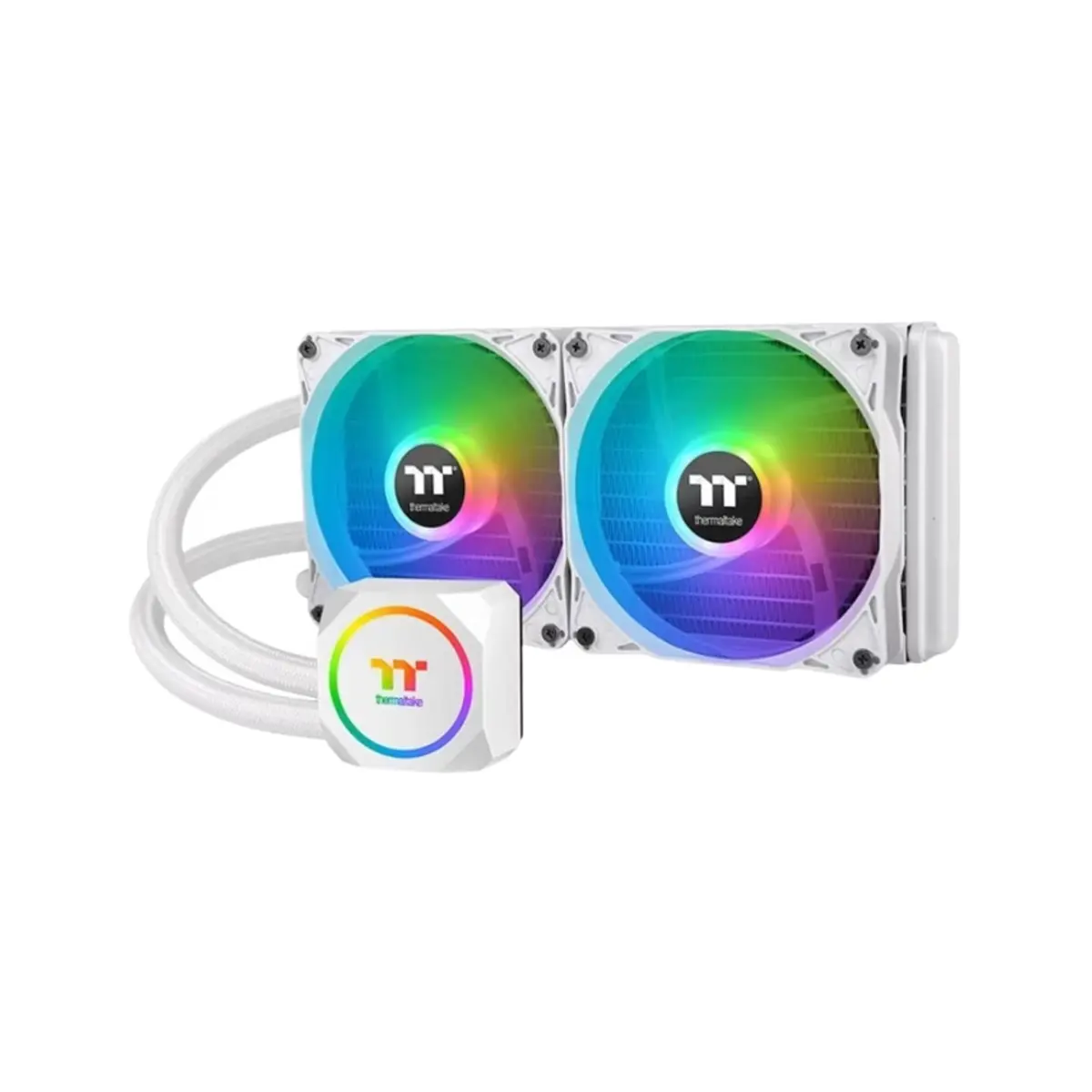Thermaltake TH240 ARGB Sync AIO Liquid Cooler Snow | CL-W301-PL12SW-A