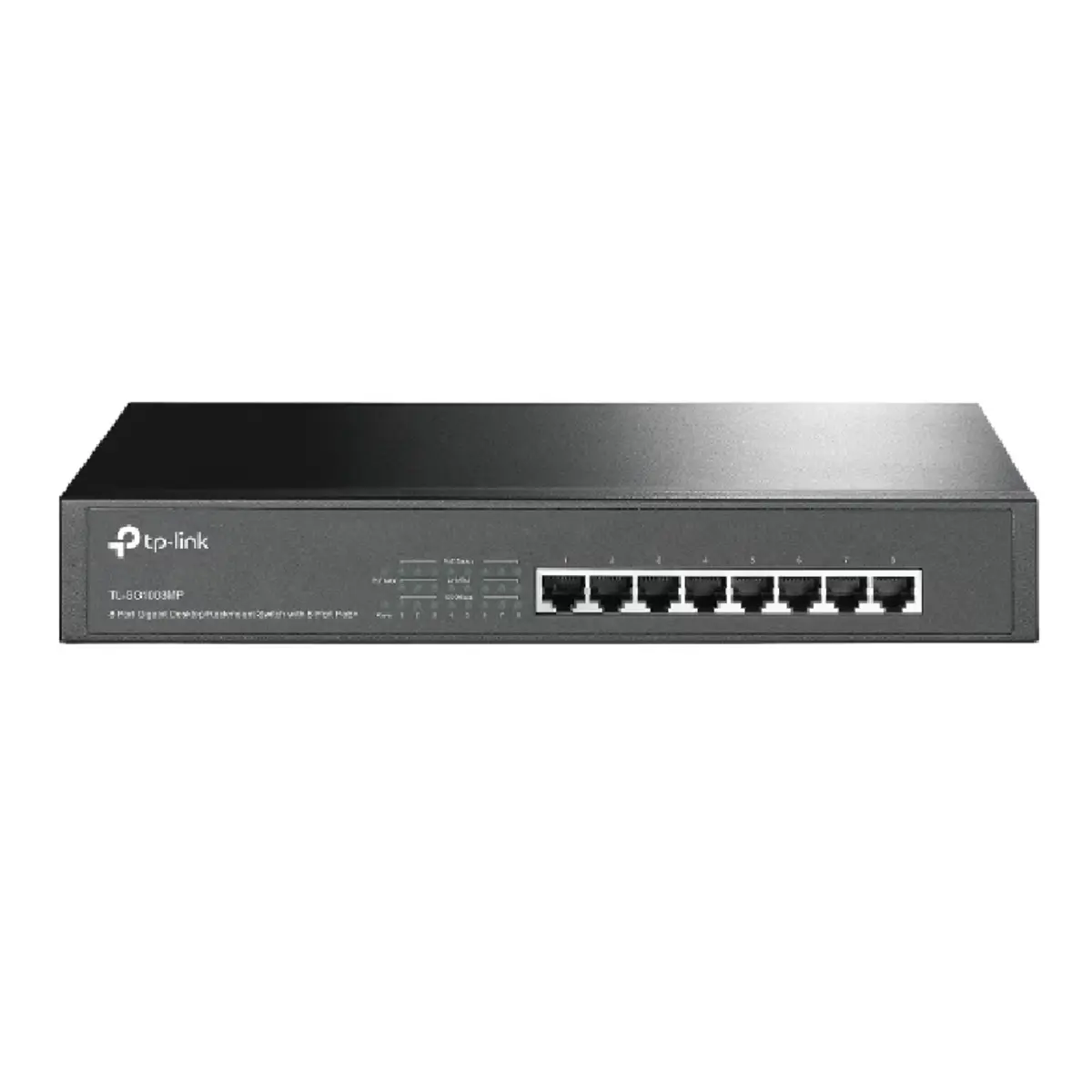 TL-SG1008MP V2 8-Port Gigabit Desktop Rackmount Switch with 8-Port PoE