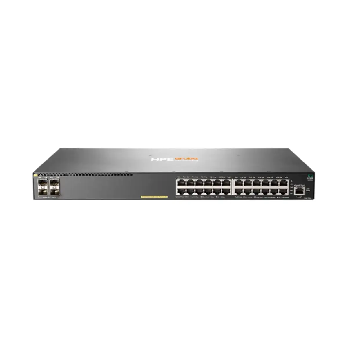HPE Aruba Networking 2930F 24G PoE+ 4SFP+ Switch | JL255A