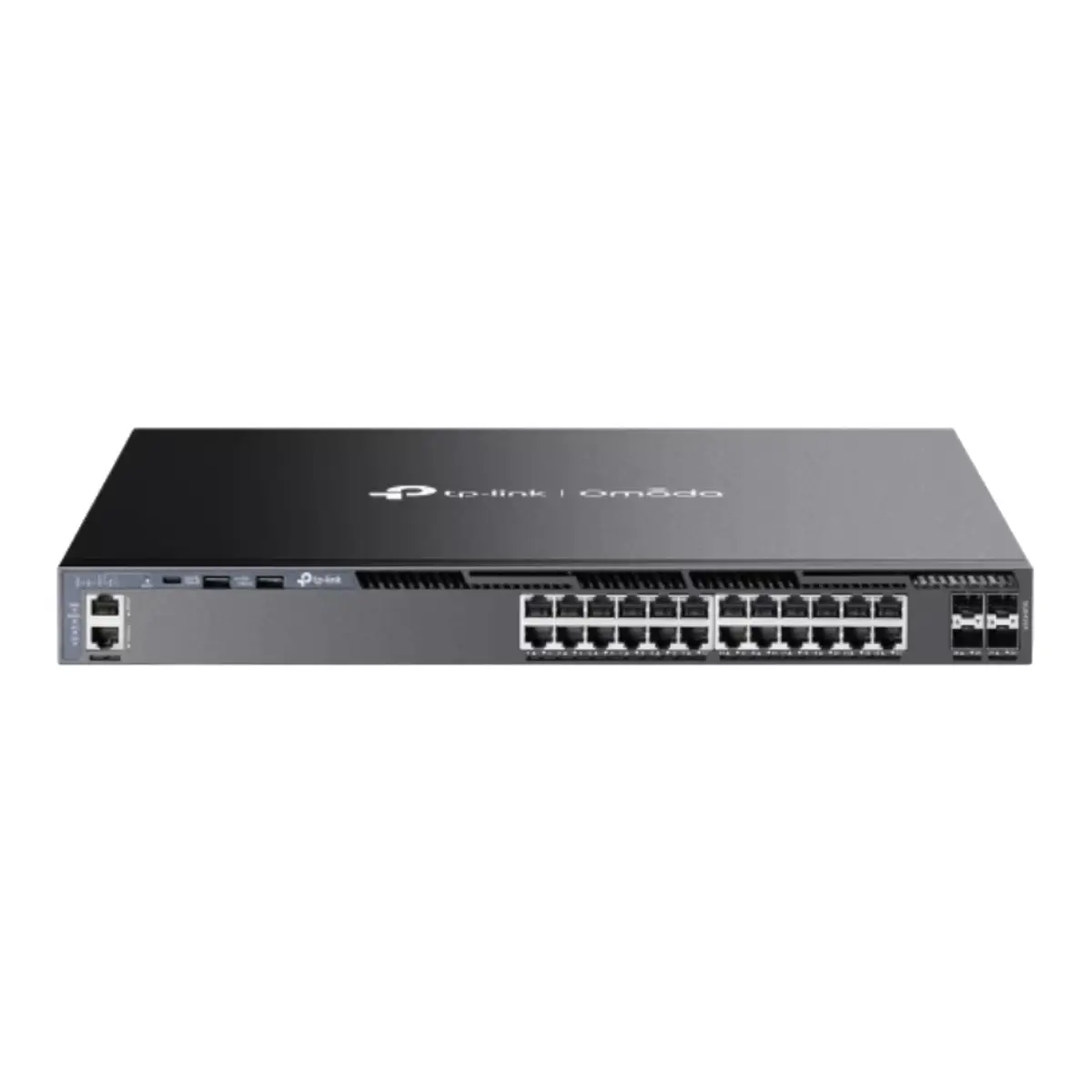 TP-Link Omada 24-Port Gigabit Stackable L3 Managed Switch with 4 10G Slots | SG6428X | 1 Year Warranty