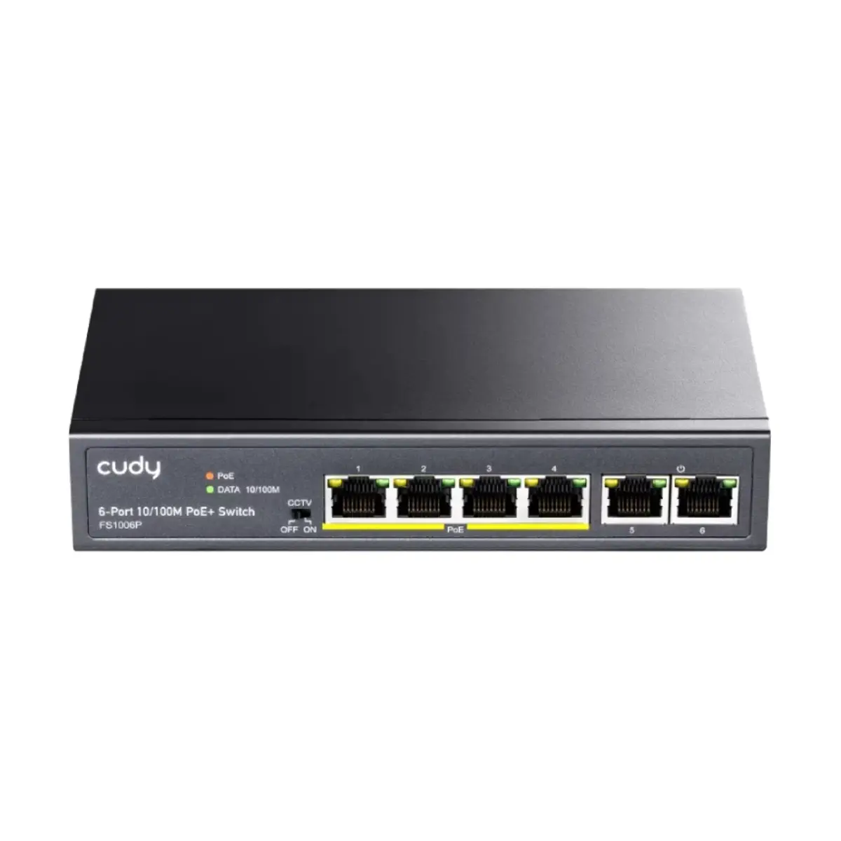 Cudy 6-Port 10/100M PoE+ Switch 60W | FS1006P