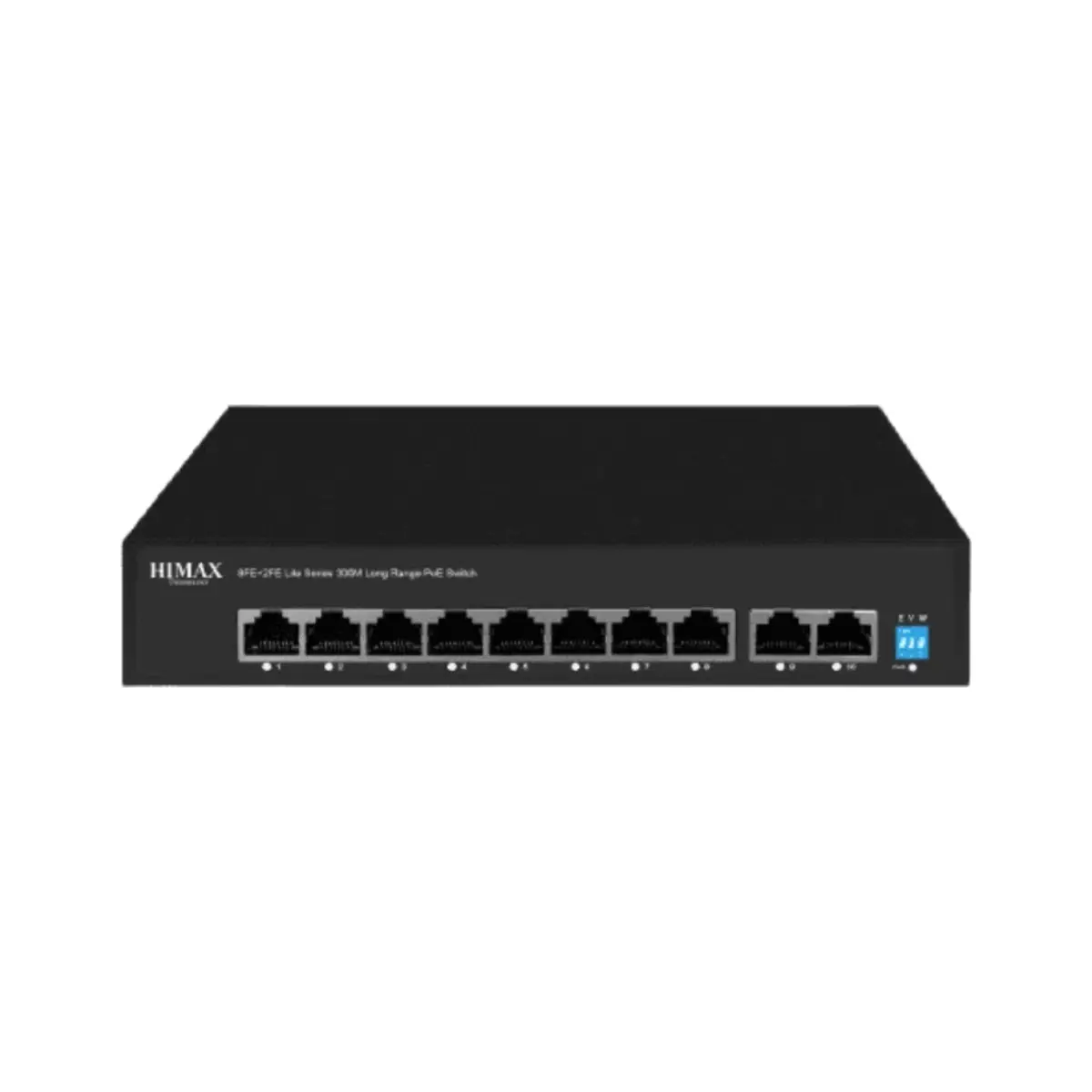 HIMAX Lite Series Long Range 10 Ports PoE Switch | PS1802E-L | 3 Years Warranty