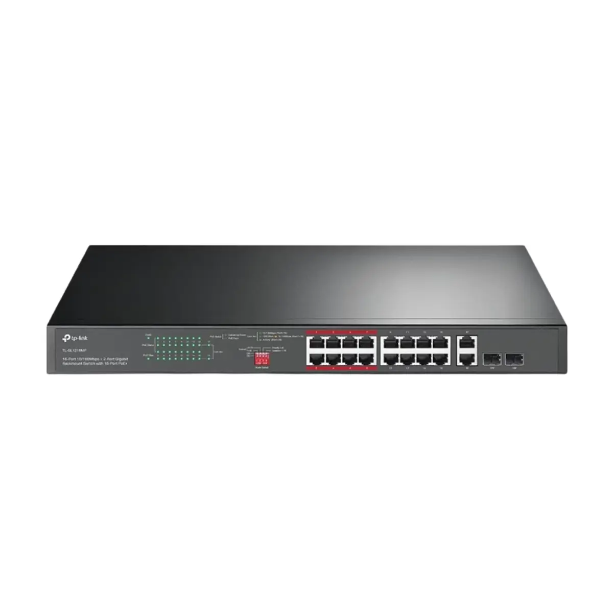 TP-Link Poe Switch Unmanaged 16 Port | TL-SL1218MP