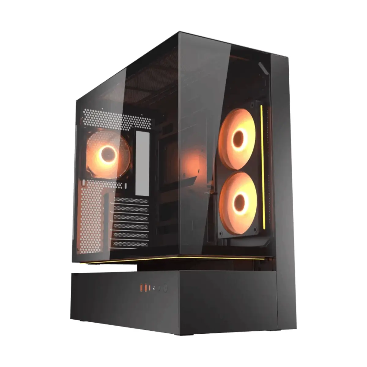 Cougar CFV235 RGB Case | Black