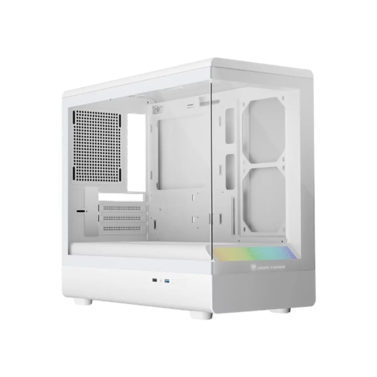 Jungle Leopard MS-01 Gaming Case | White