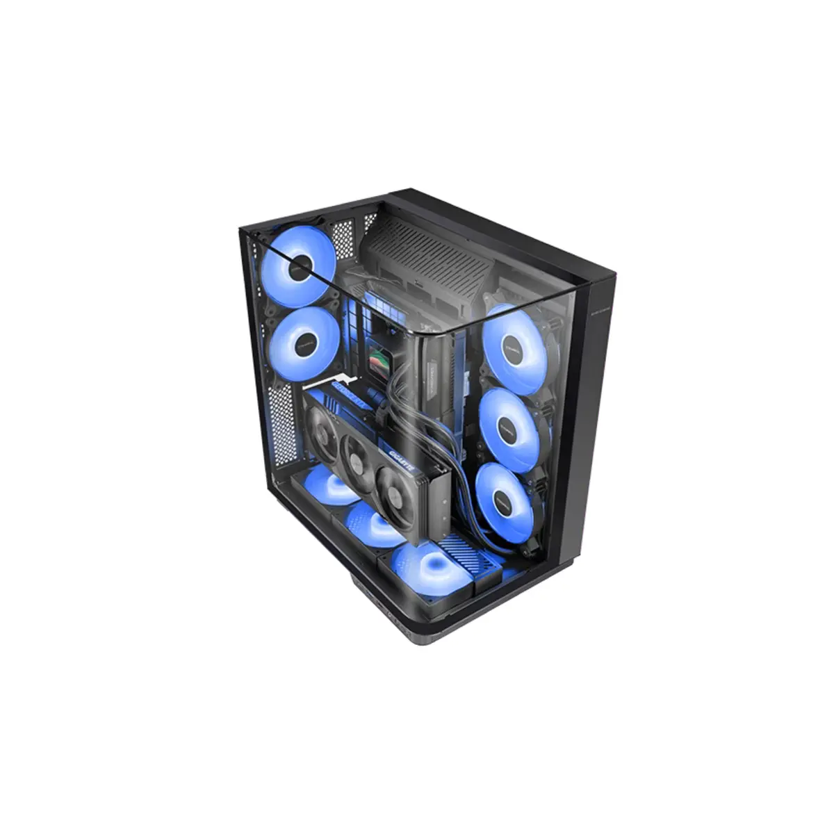 Mars Gaming MC-INFINIO Gaming Case | Black | MCINFINIO