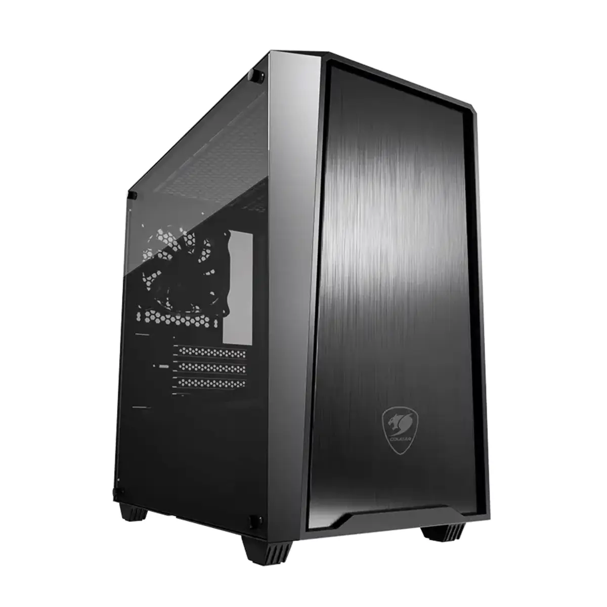 Cougar Elegant And Compact Mini Tower Case With Tempered Glass Side Window | MG130-G