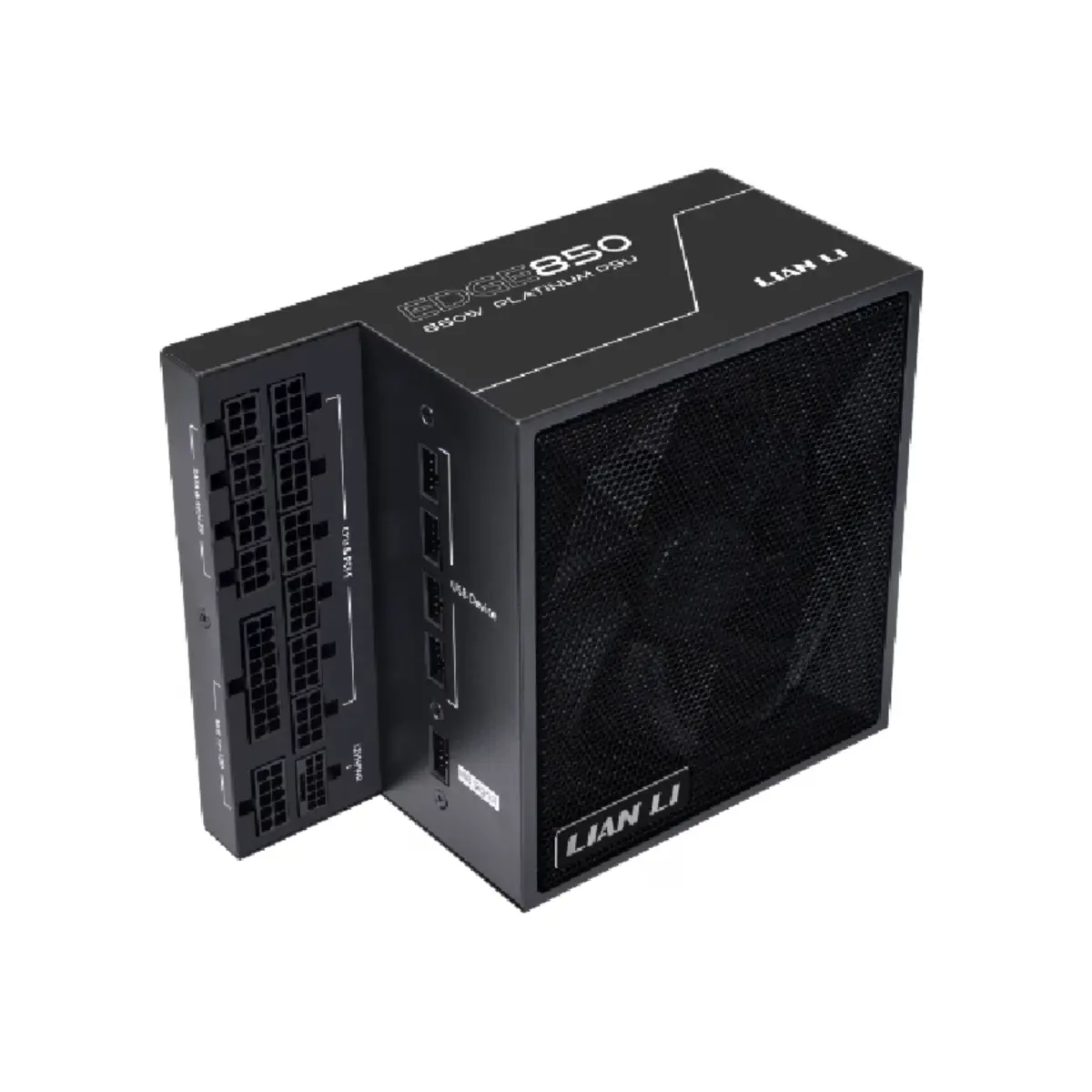 Lian Li EDGE Platinum 850W Fully Modular Low-Noise ATX 3.1 & PCIE 5.1 Compliant Black PSU