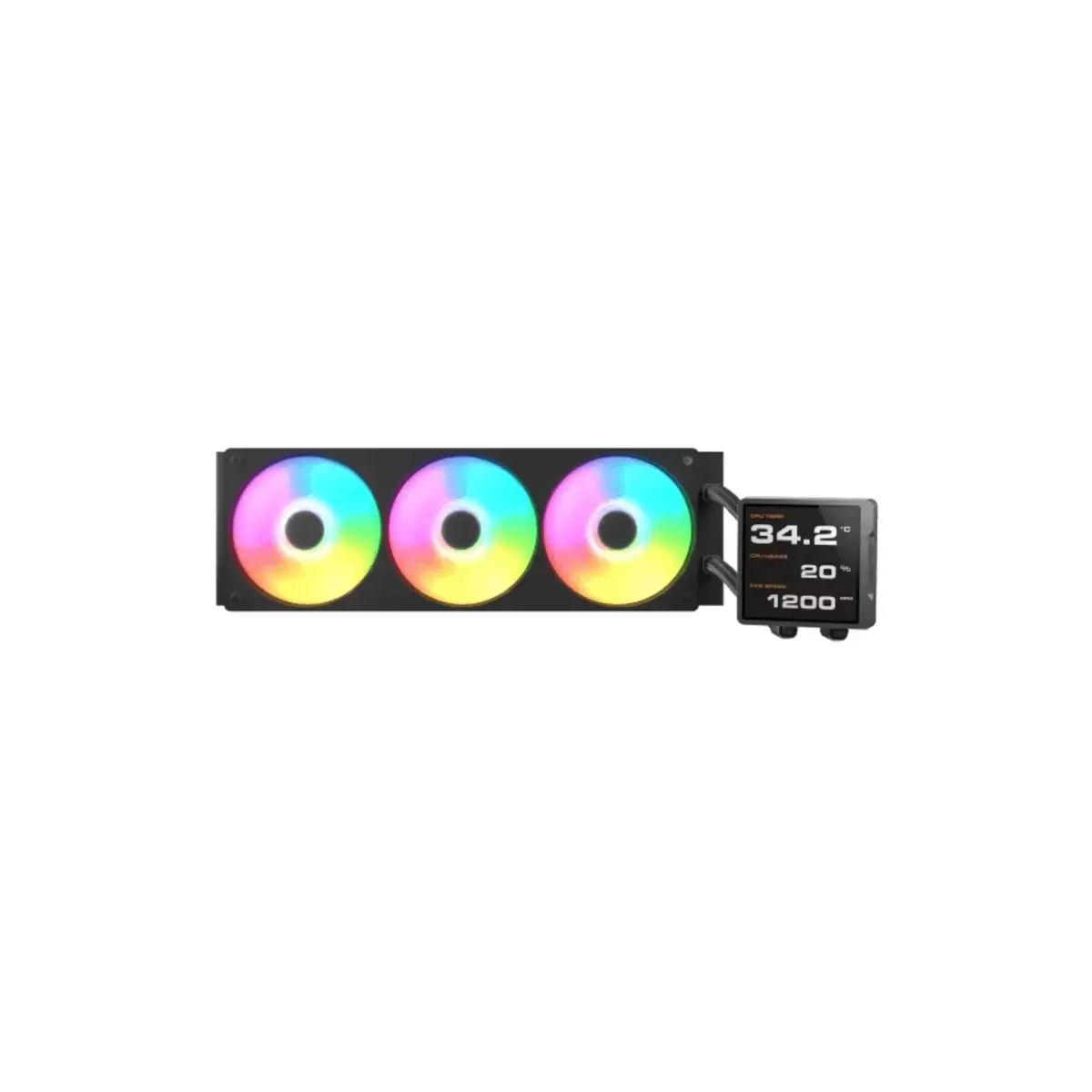 Cougar Poseidon Vistek Pro ARGB Liquid Cooler | Black
