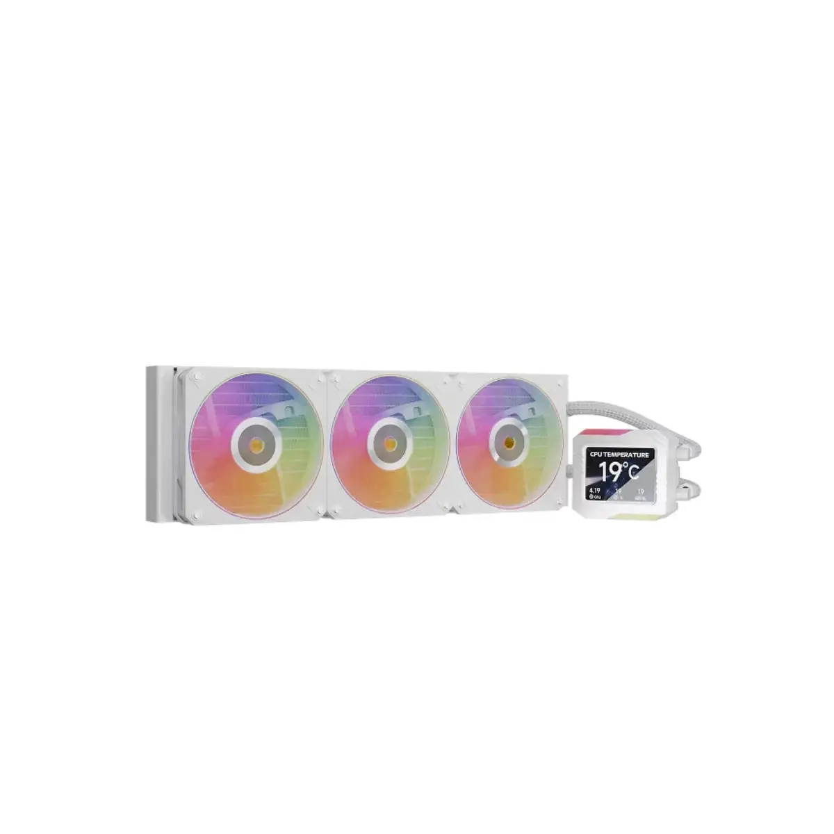 Jungle Leopard Astroshel V2 360 Liquid Cooler | White | Tax Included