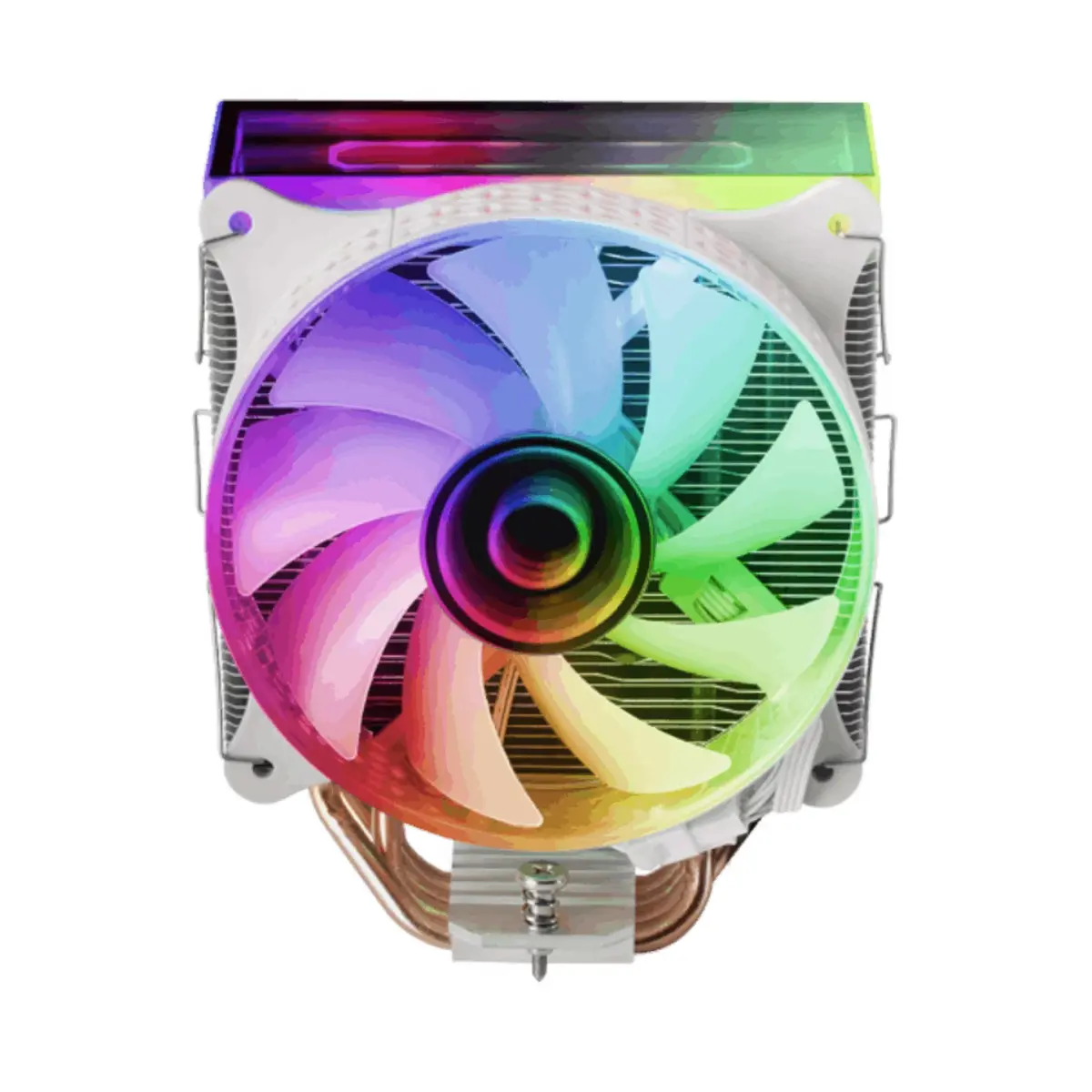 Mars Gaming MCPU-VRW ARGB Heatsink Cooler | White | Tax Free