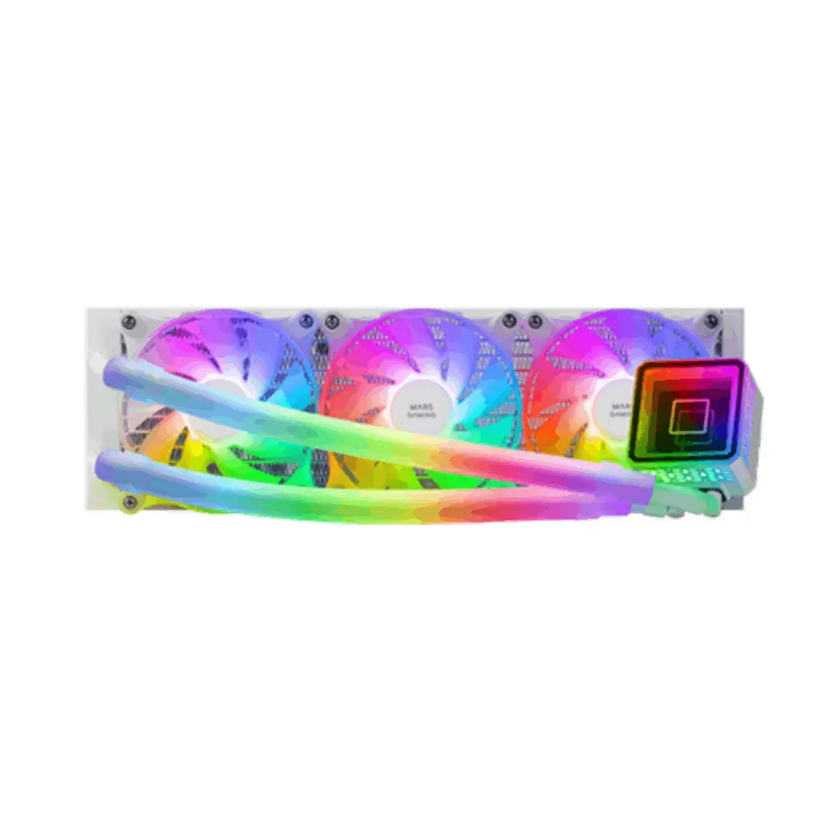 Mars Gaming ML-ULTRA360W Premium Liquid Cooling Kit | White | Tax Free