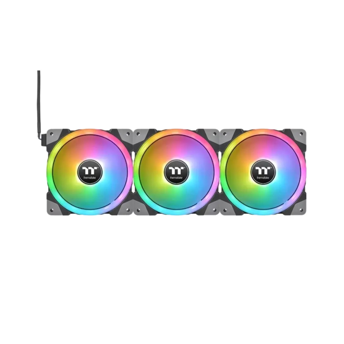 Thermaltake SWAFAN EX14 RGB PC Cooling Fan 3-Pack | CL-F144-PL14SW-A