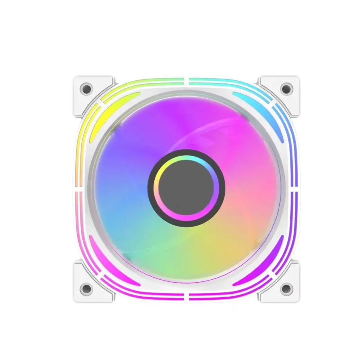 DarkFlash INF 24 Pro PWM ARGB Fan White | Tax Included