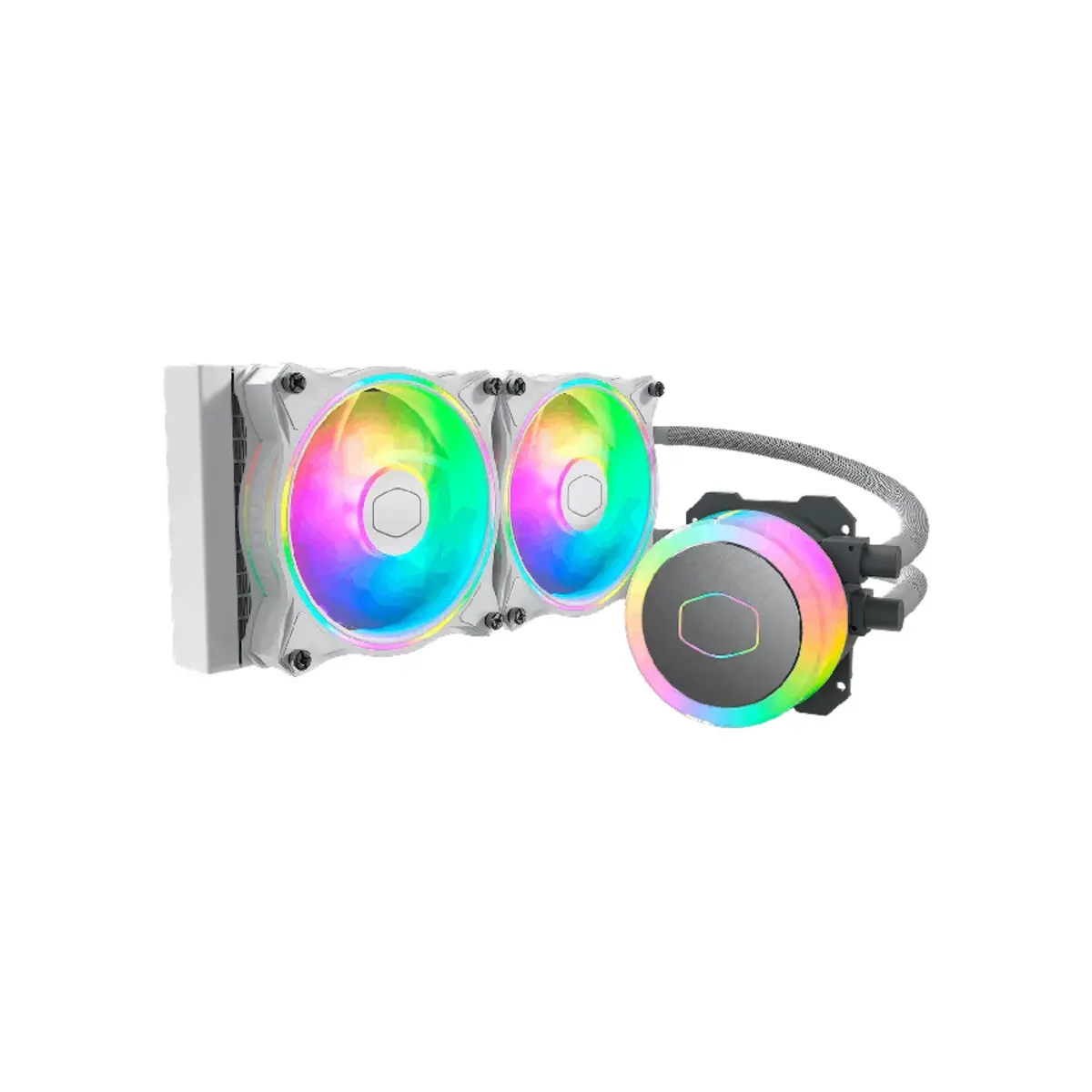 Cooler Master MasterLiquid ML240 Illusion Gen.2 ARGB Liquid Cooler White Edition