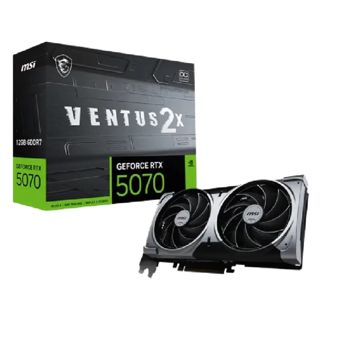 GeForce RTX 5070 12G VENTUS 2X OC | 1 Year Warranty