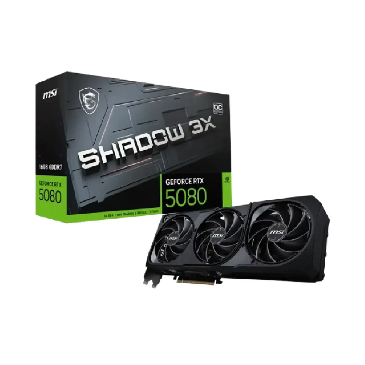 GeForce RTX 5080 16G SHADOW 3X OC | 1 Year Warranty