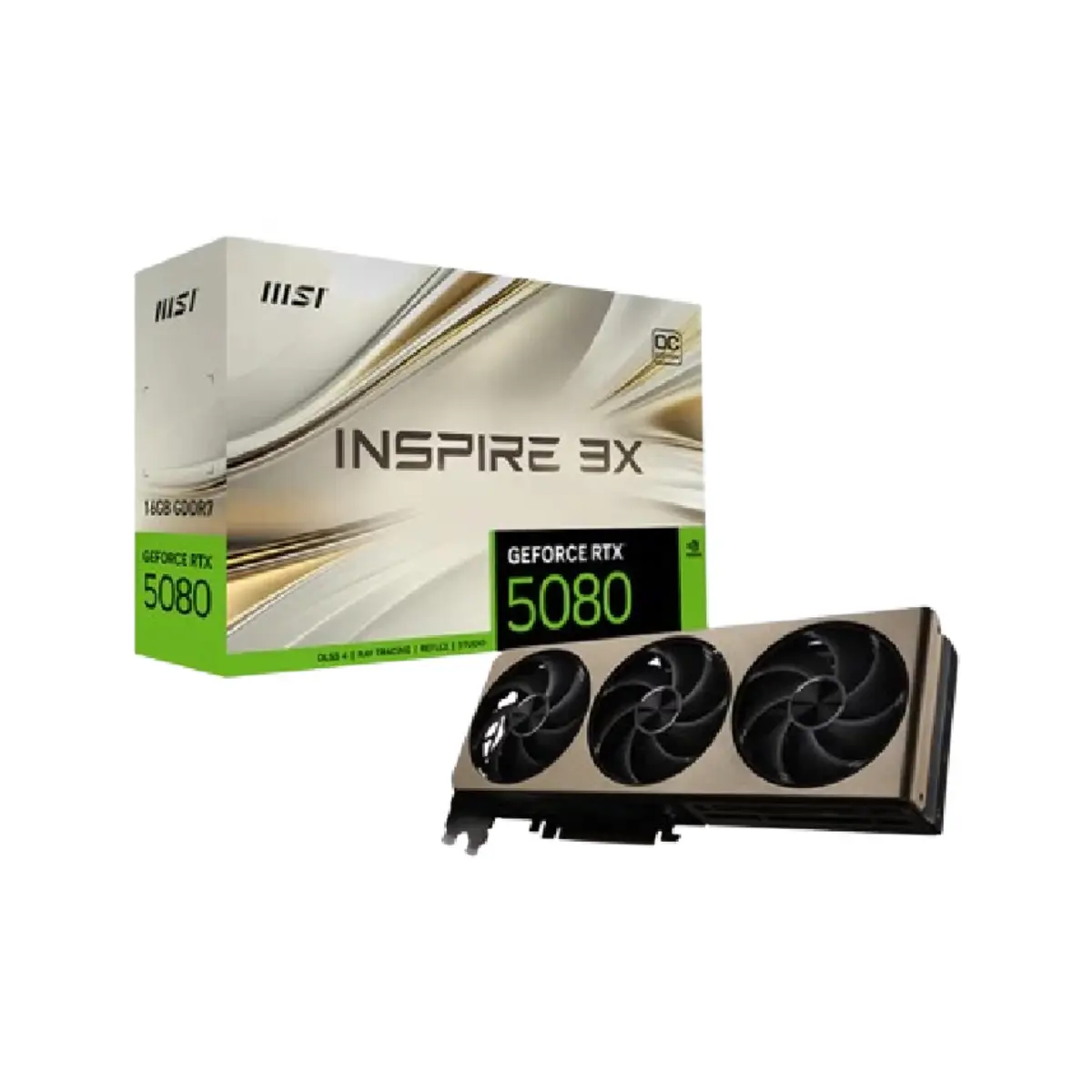 GeForce RTX 5080 16G INSPIRE 3X OC | 1 Years Warranty