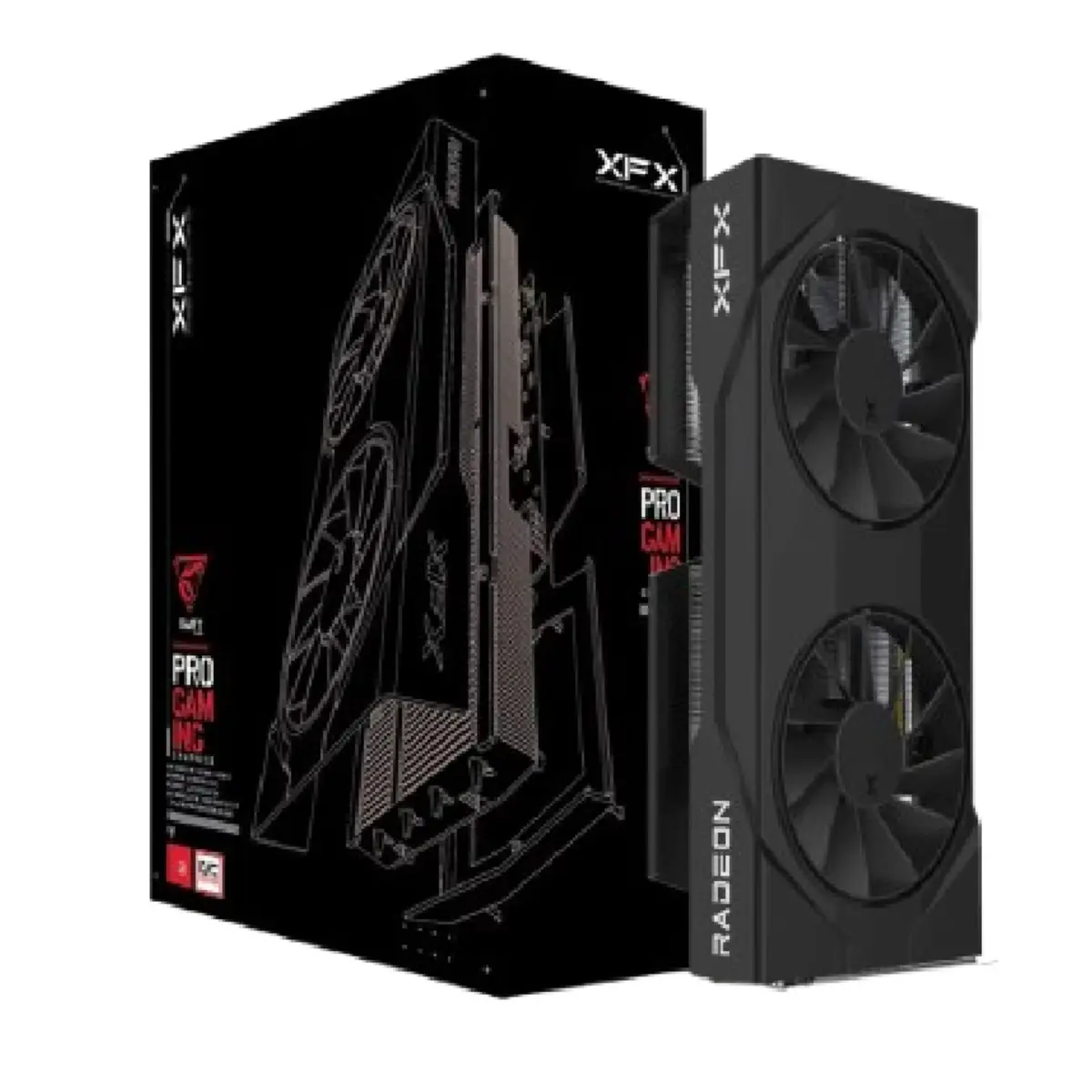 XFX Swift AMD Radeon RX 9060 XT OC Gaming Edition 8GB GDDR6 Graphics Card | 1 Years Warranty | RX-96TSW8GBQ