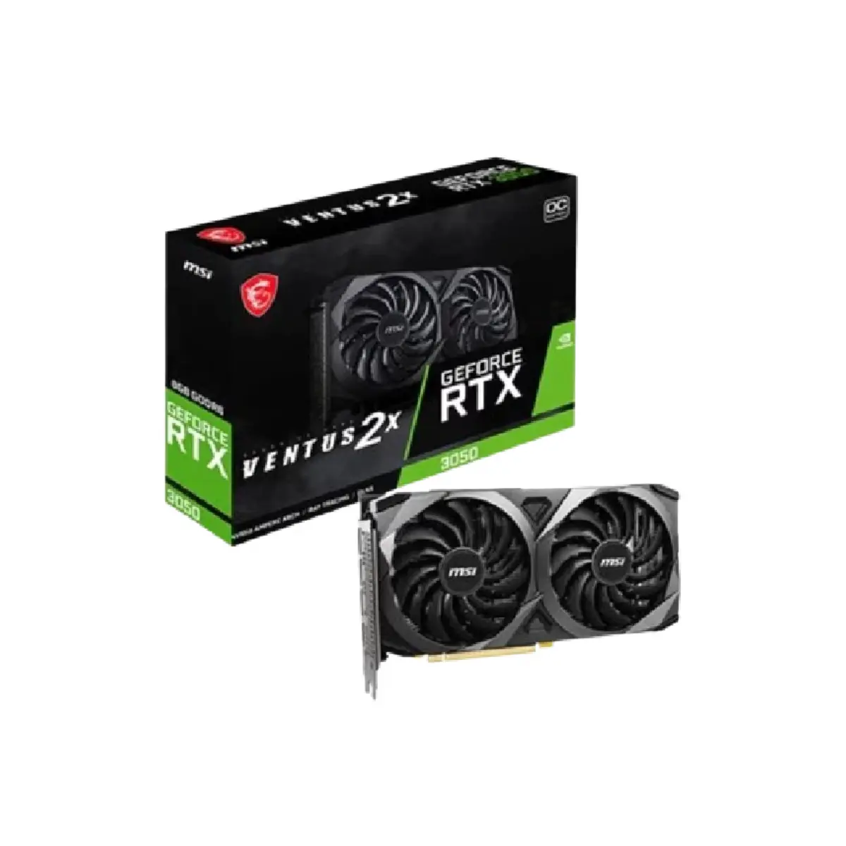 MSI GeForce RTX 3050 Ventus 2X XS 8G OC