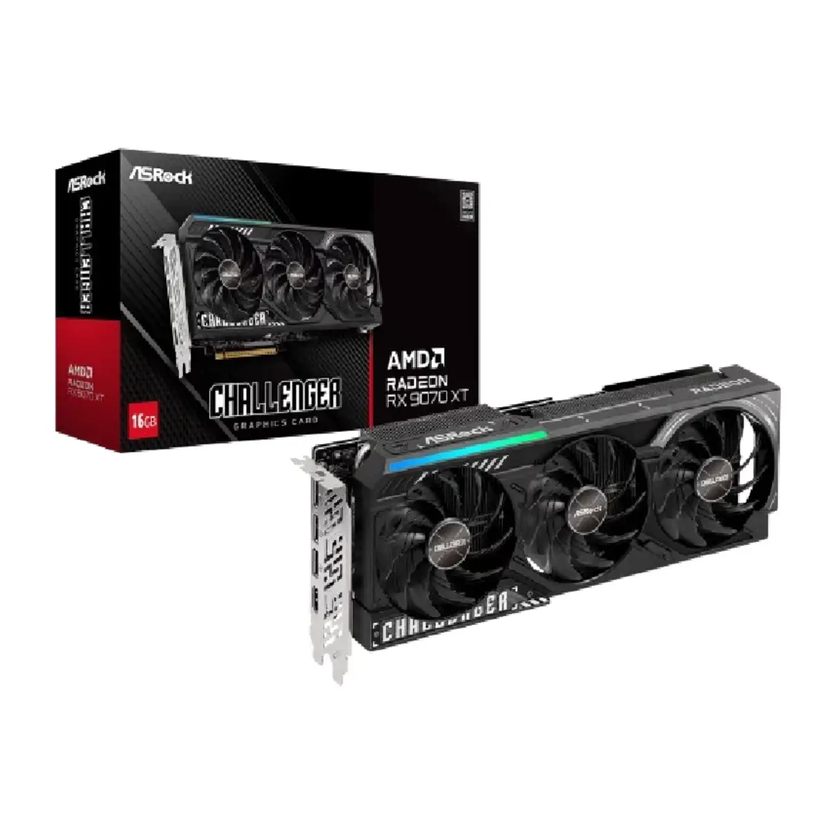 ASROCK CHALLENGER AMD RADEON RX 9070 XT 16GB VGA