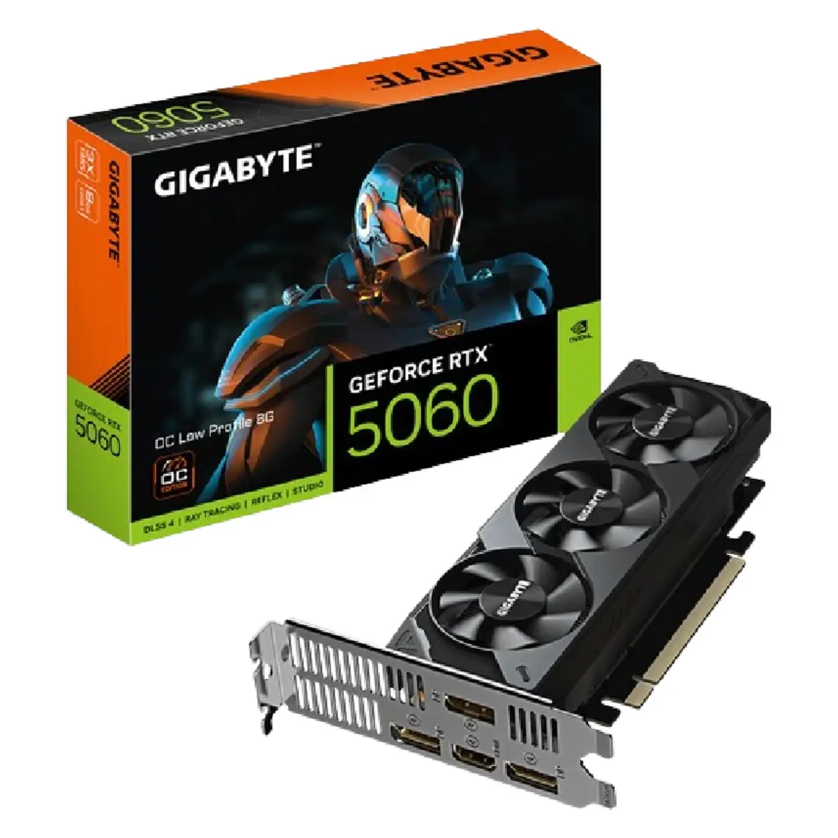 GIGABYTE GeForce RTX 5060 OC Low Profile 8G | GV-N5060OC-8GL