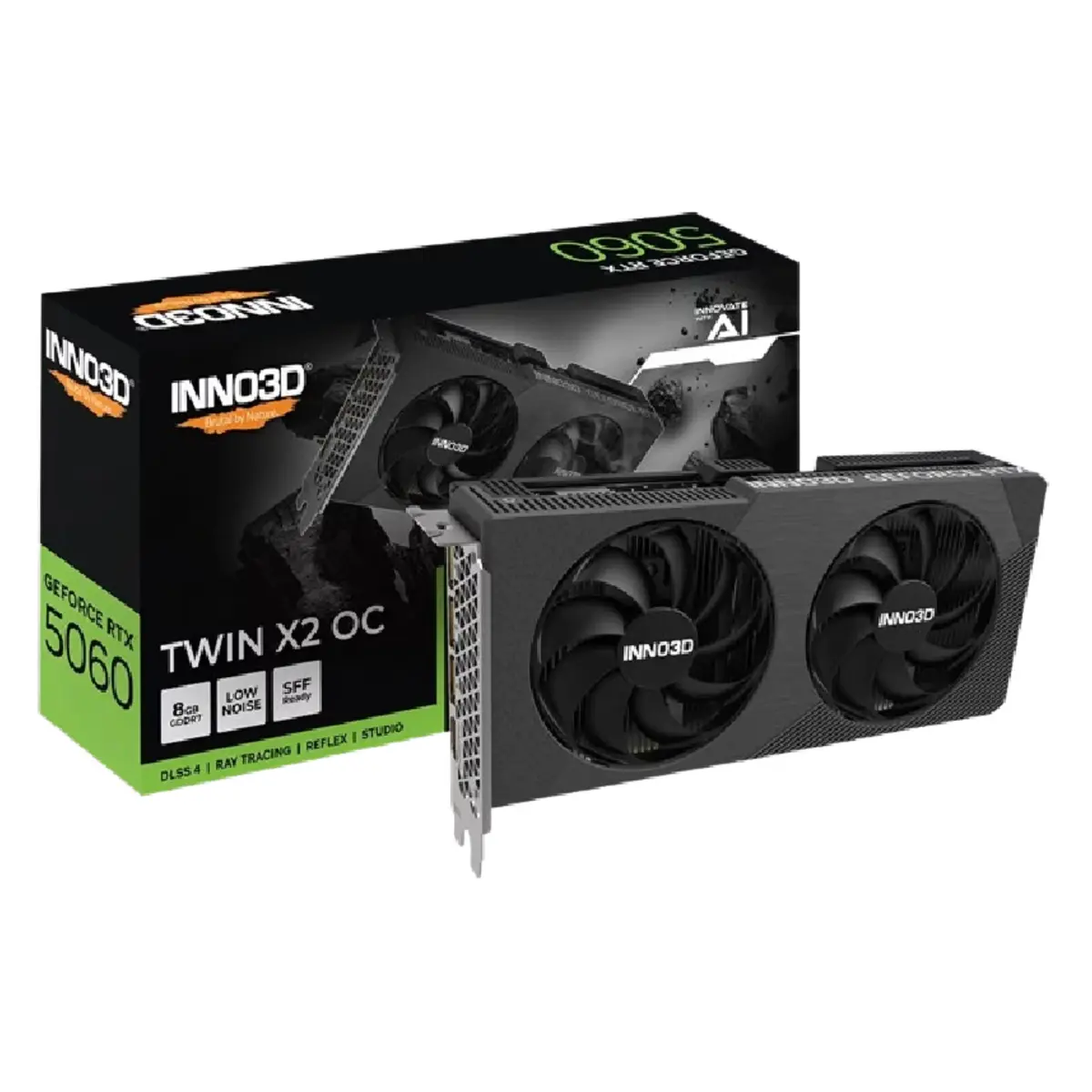 INNO3D GeForce RTX 5060 TWIN X2 | N50602-08D7X-195
