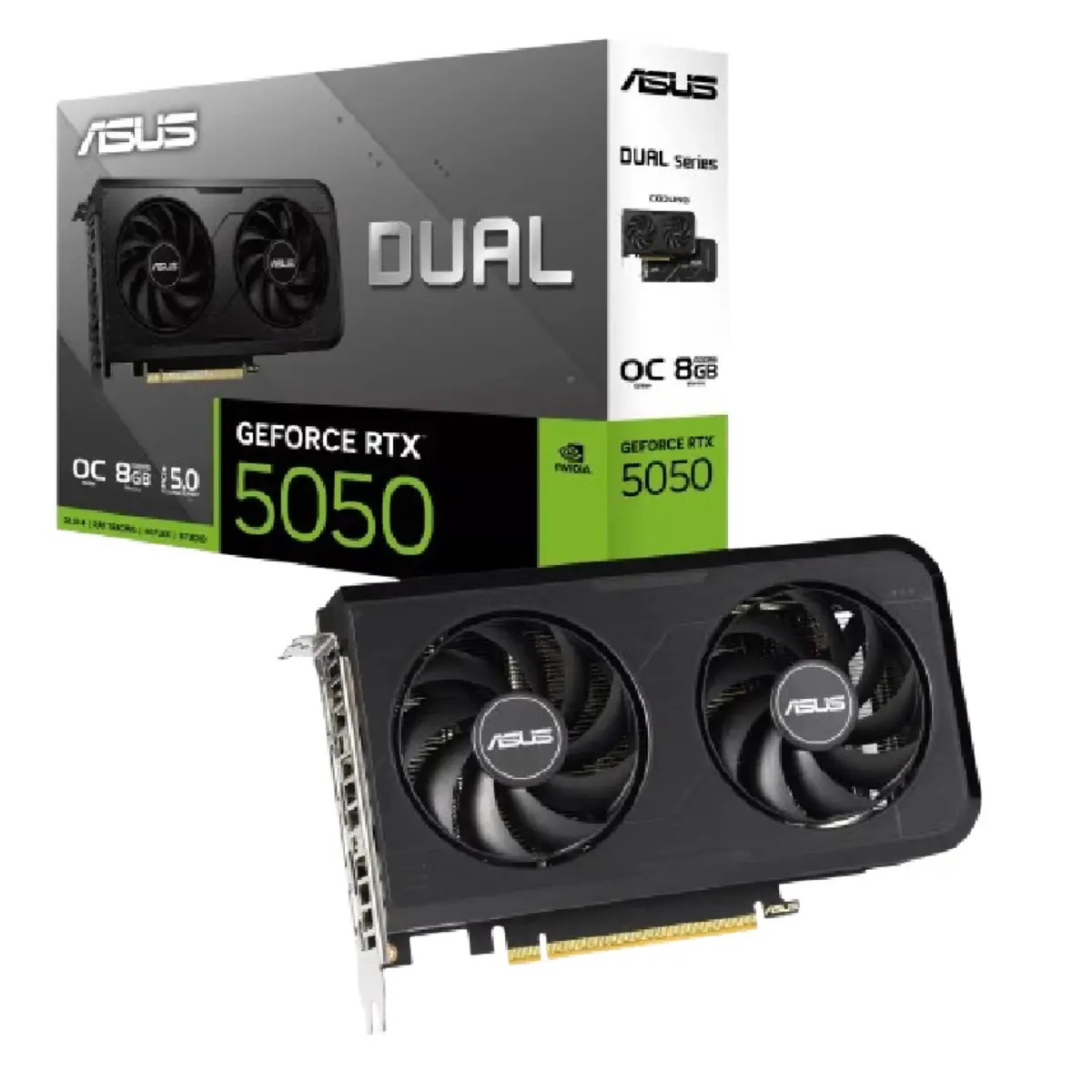 Asus Dual GeForce RTX 5050 8GB GDDR6 OC Edition | 90YV0N72-M0NA00
