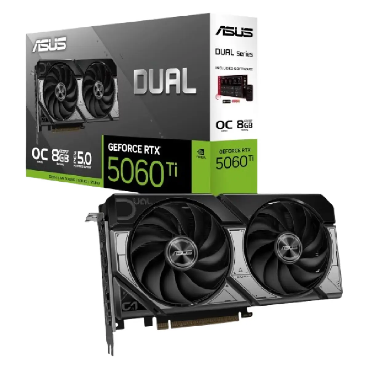 Asus Graphic Cards Dual GeForce RTX 5060TI 8GB DDR7 OC EDITION